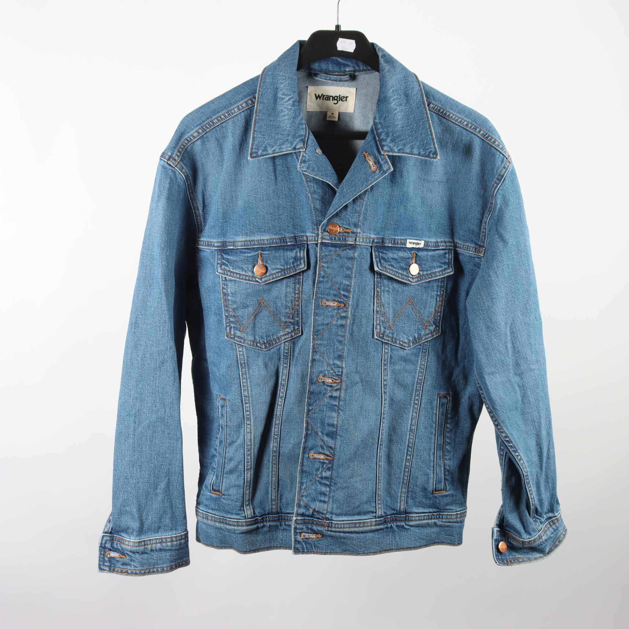 Jeansjacka, Wrangler, blå, stl. M.