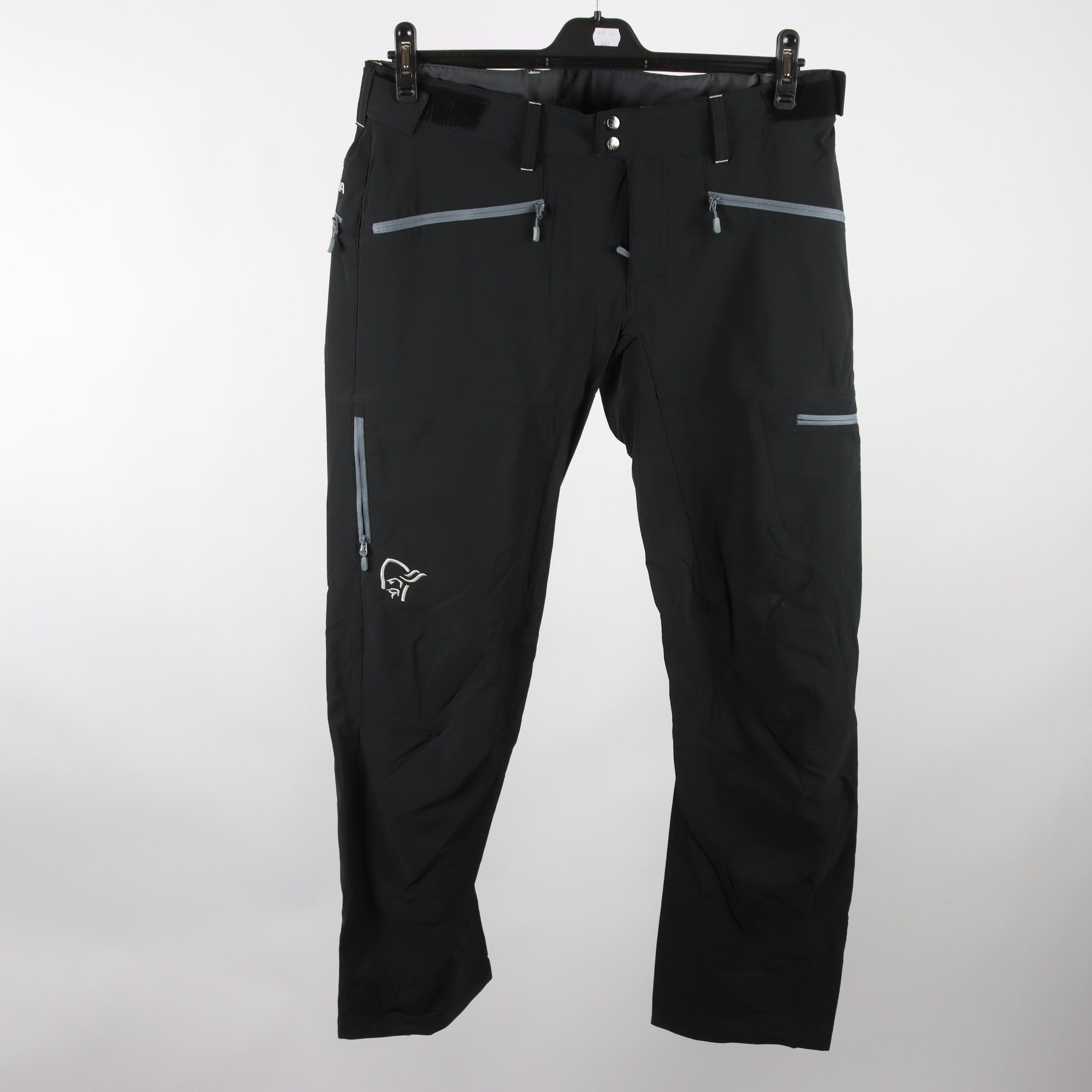 Friluftsbyxor, Norrøna, svart, stl. XL.