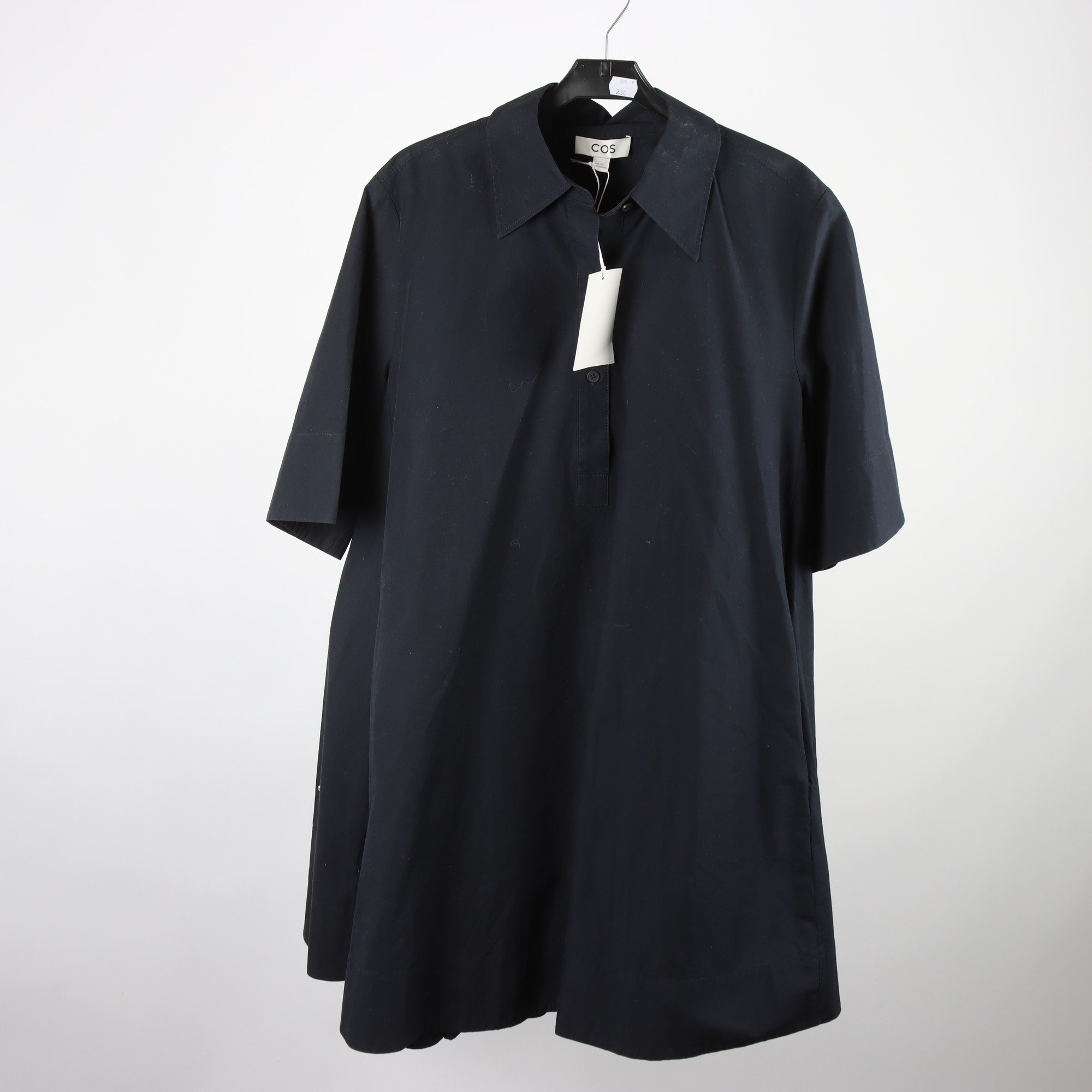 Klänning, COS, blå, stl. 38