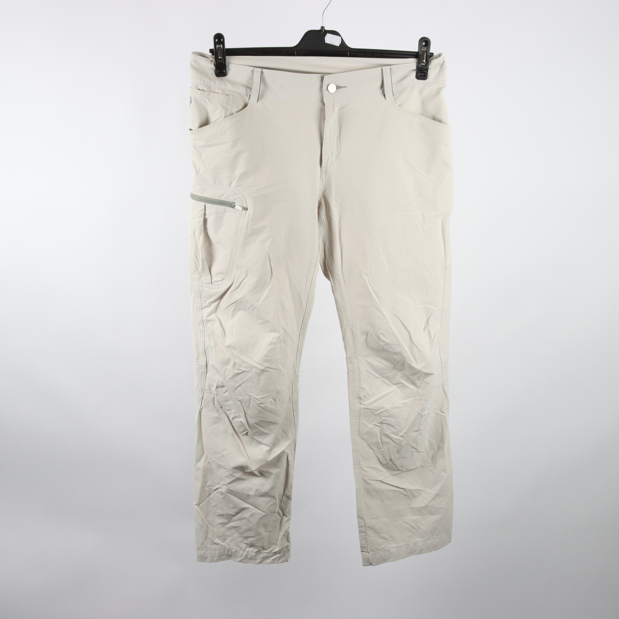 Friluftsbyxor, Peak Performance, benvit, stl. L.