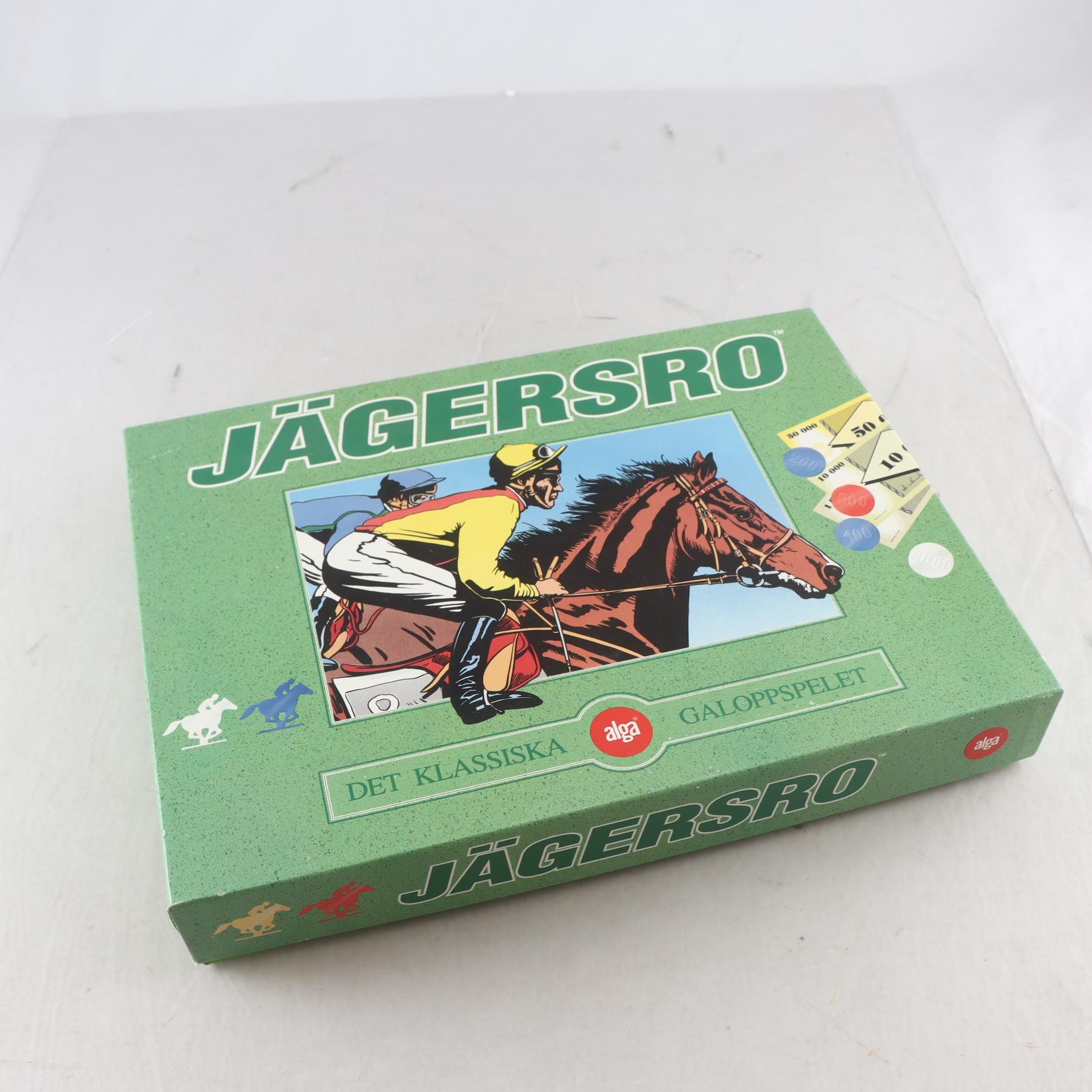 Spel, Jägersro, alga.