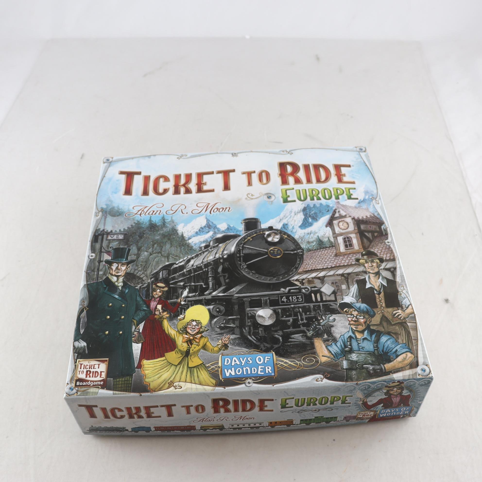 Spel, Ticket to ride, days of wonder.