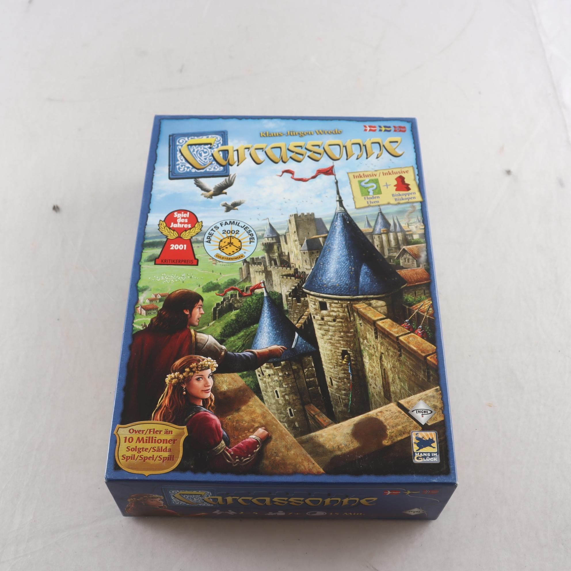 Spel, Carcassonne, enigma.