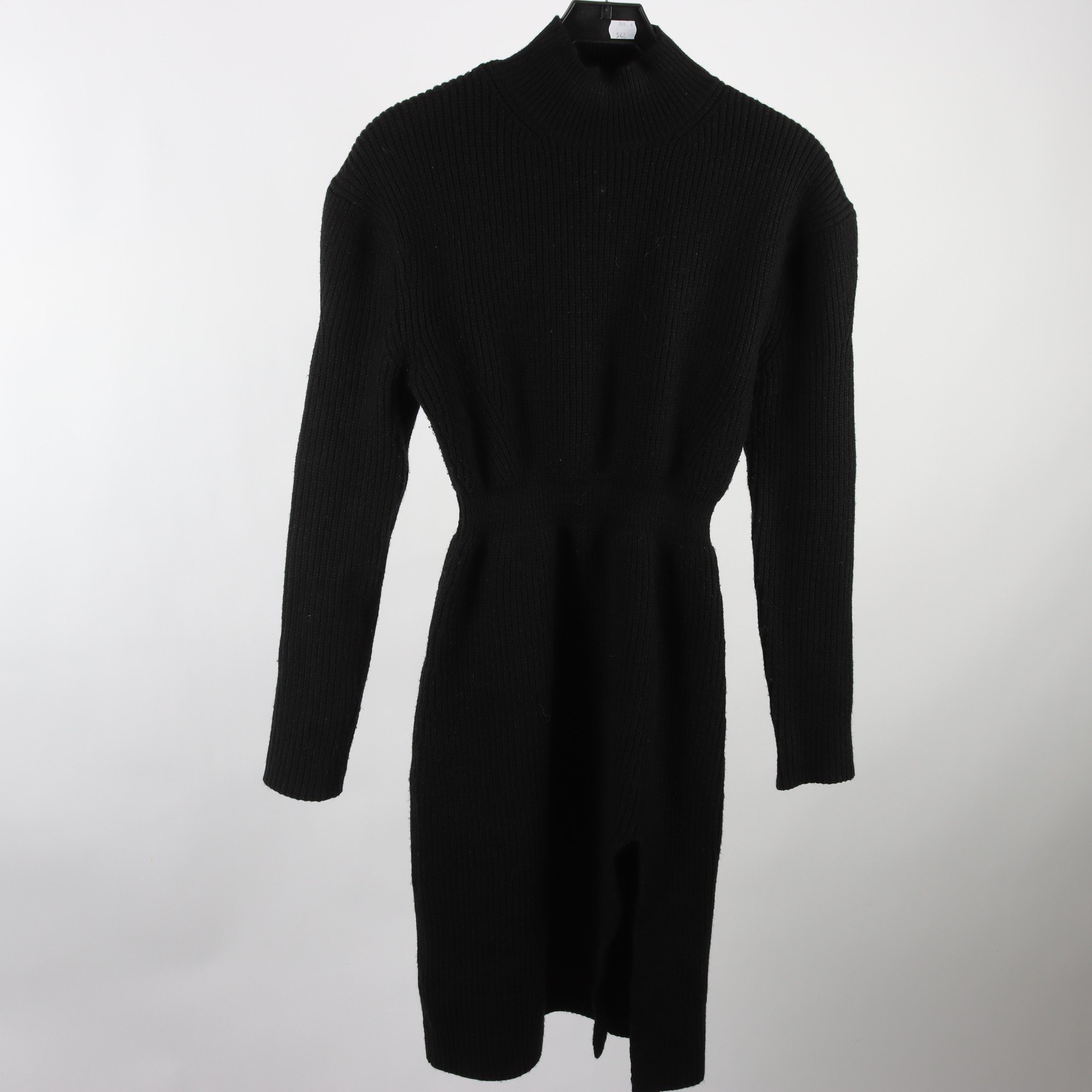 Klänning, Adoore, svart, stickad, stl. 36.