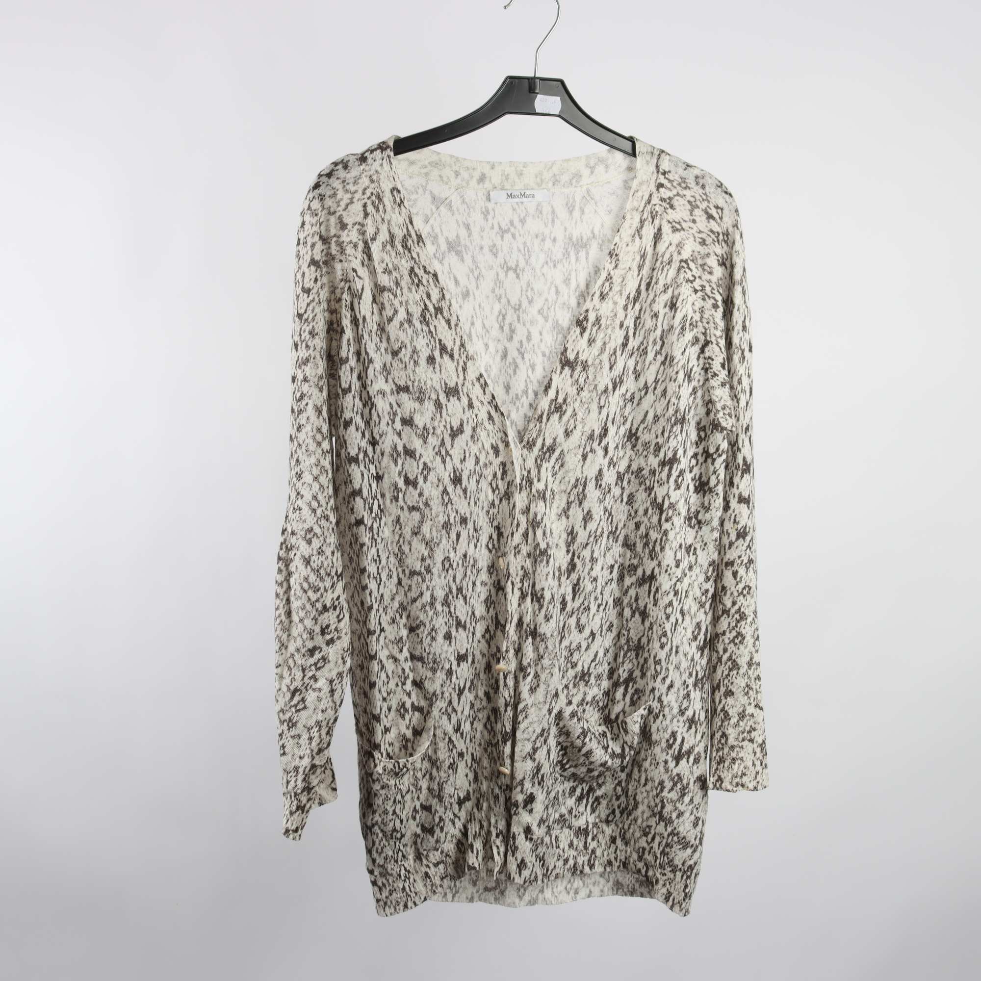 Kofta, Max Mara, beige, 100% lin, stl. M.