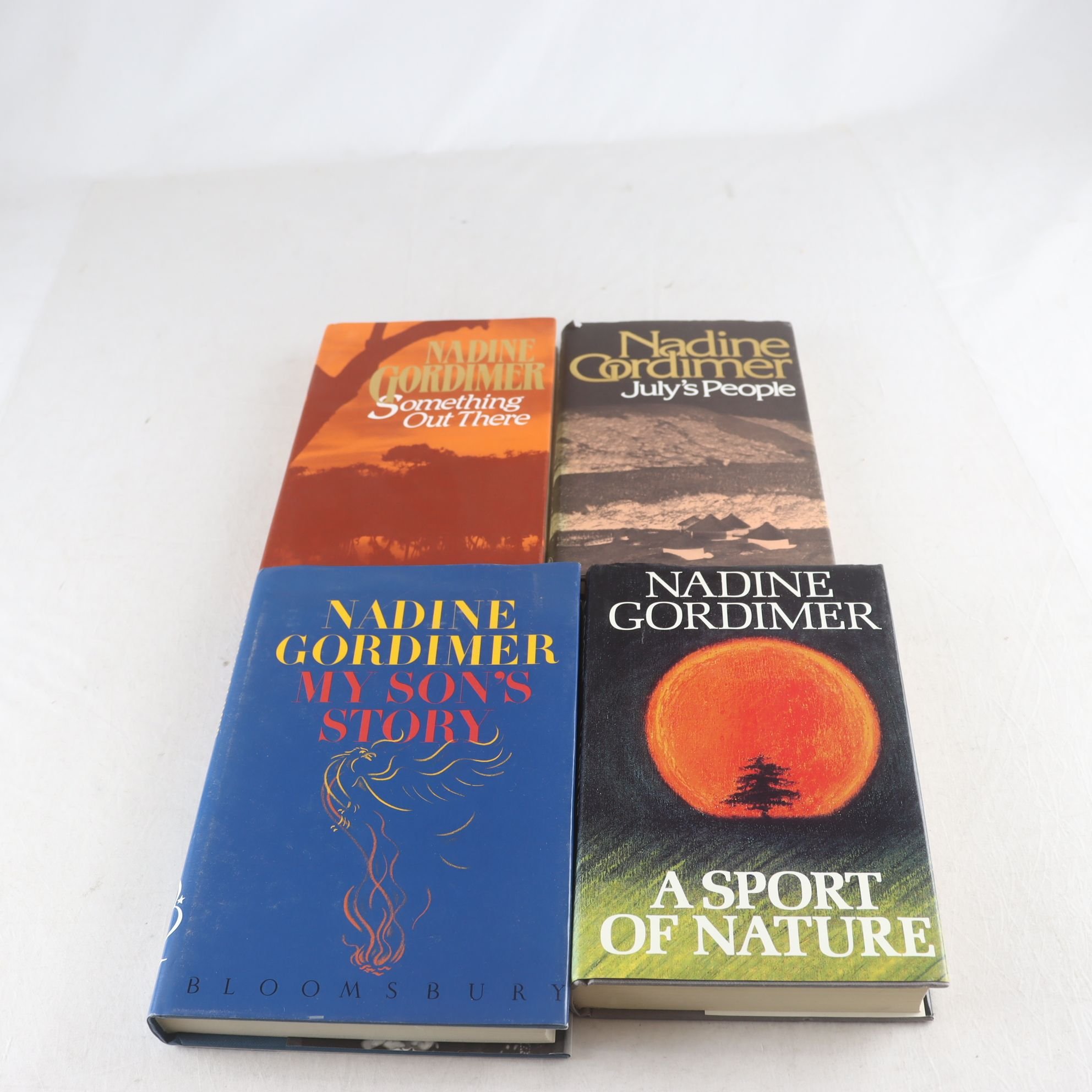 Nadine Gordimer, bokpaket med 4 volymer