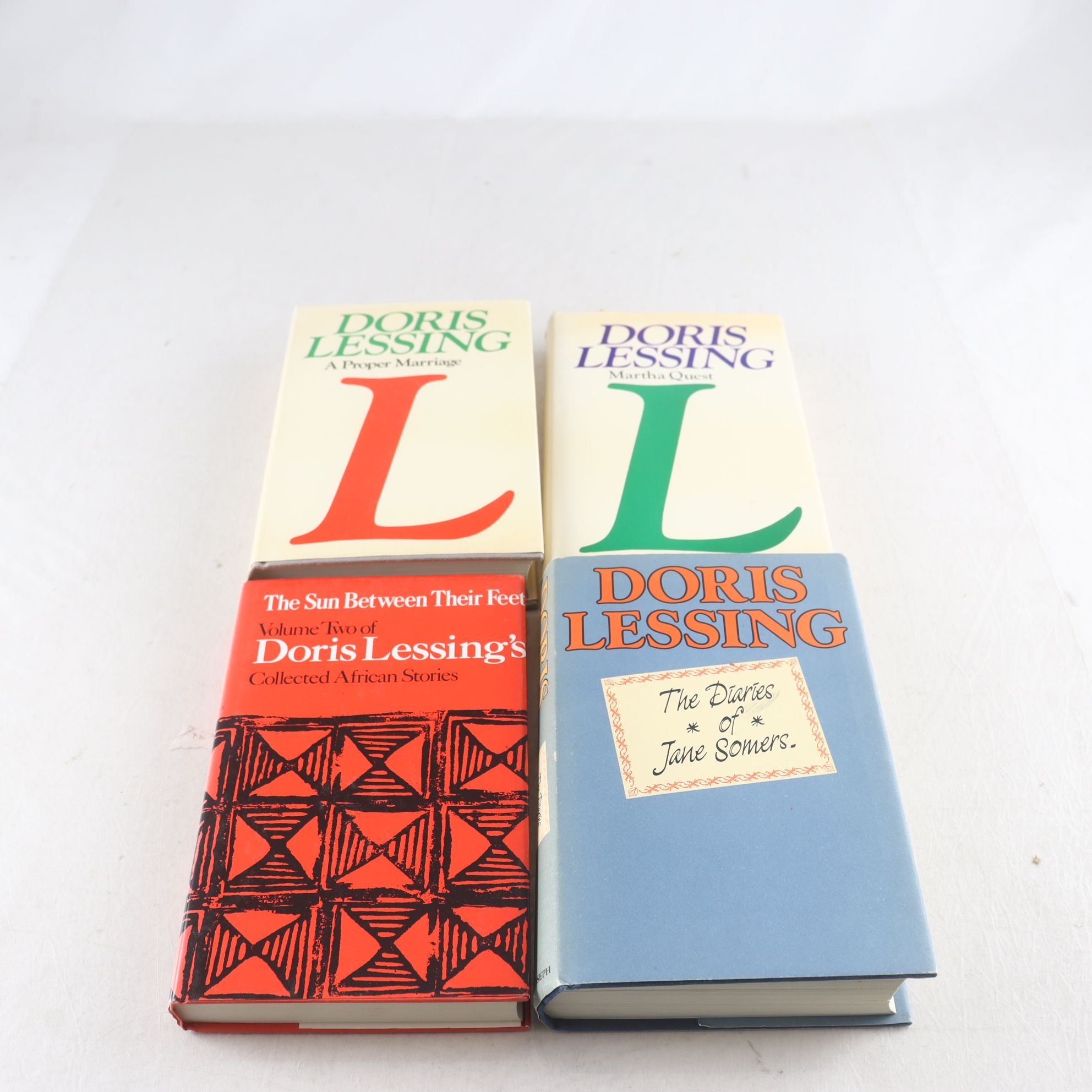 Doris Lessing, bokpaket med 4 volymer