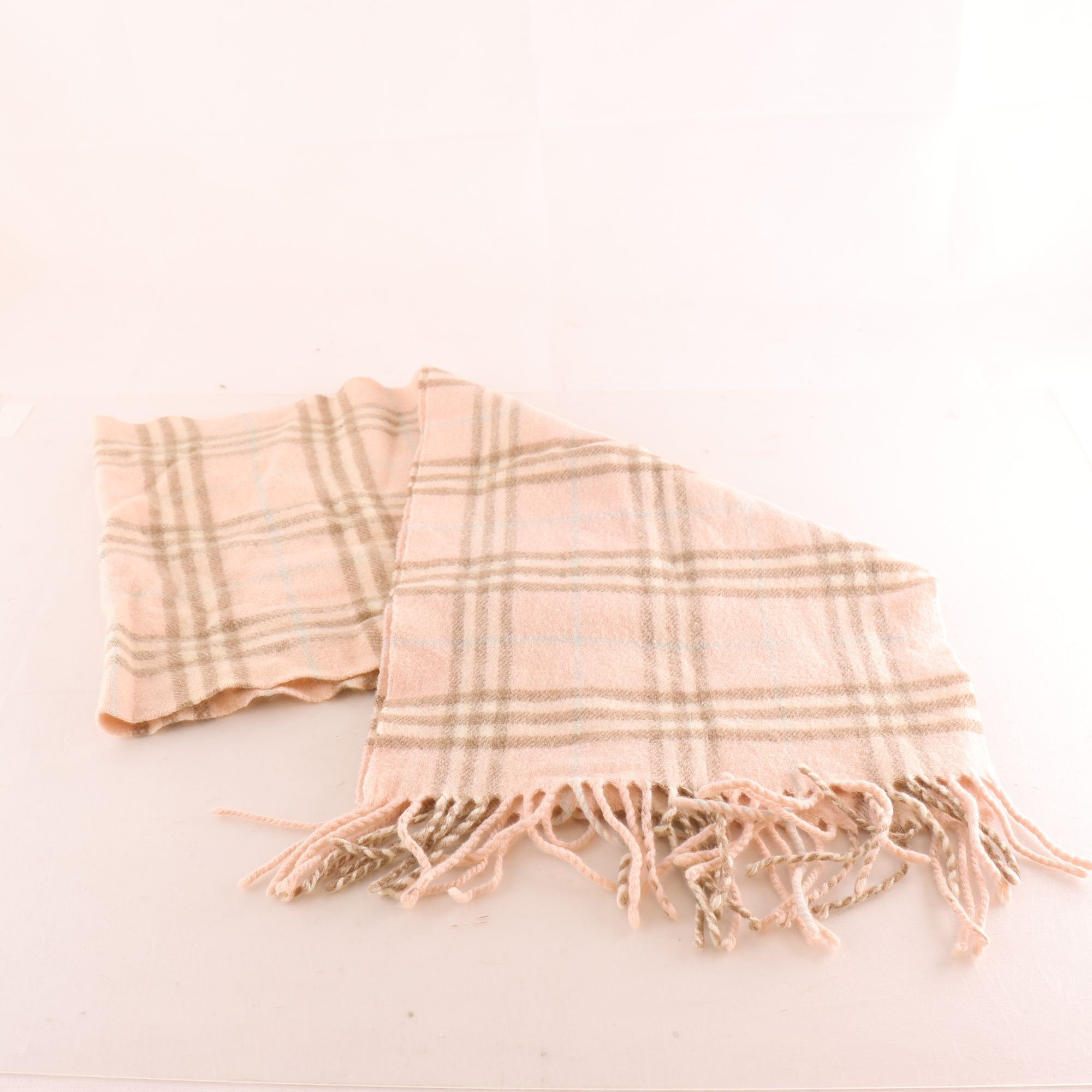 Halsduk, Burberrys, kashmir & merinoull