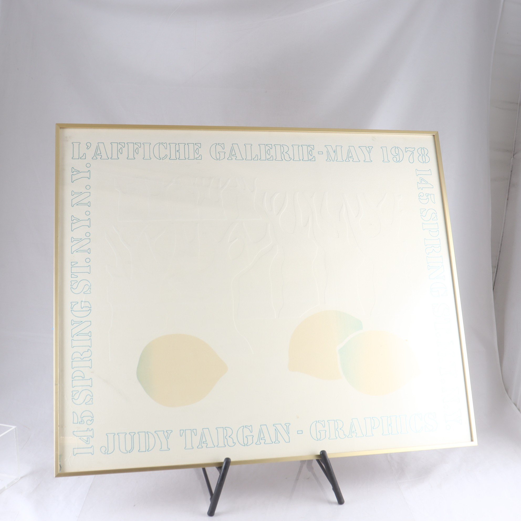 Litografi utställning på L´affiche Galerie i New York. Endast avhämtning.