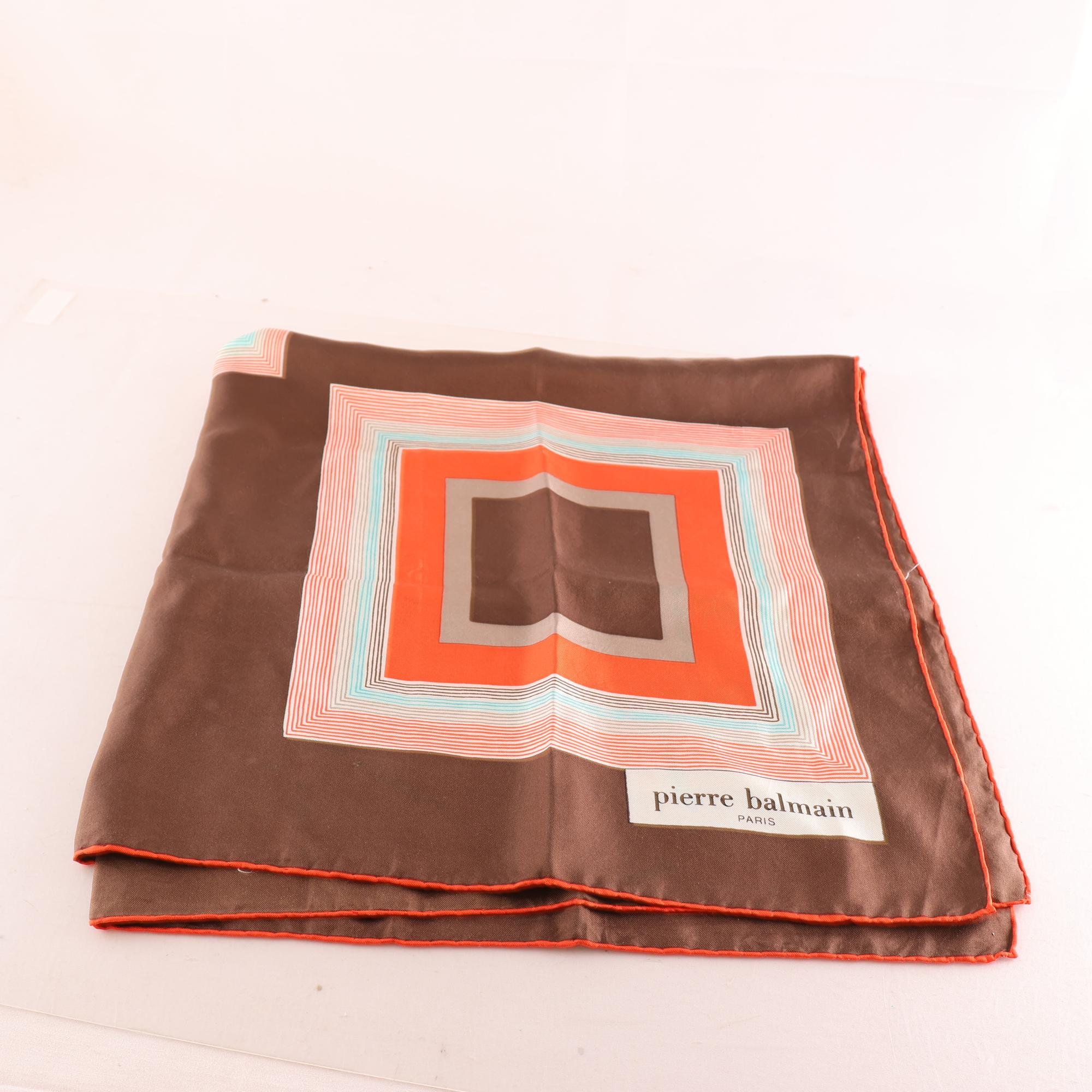 Scarf, Pierre Balmain, vintage