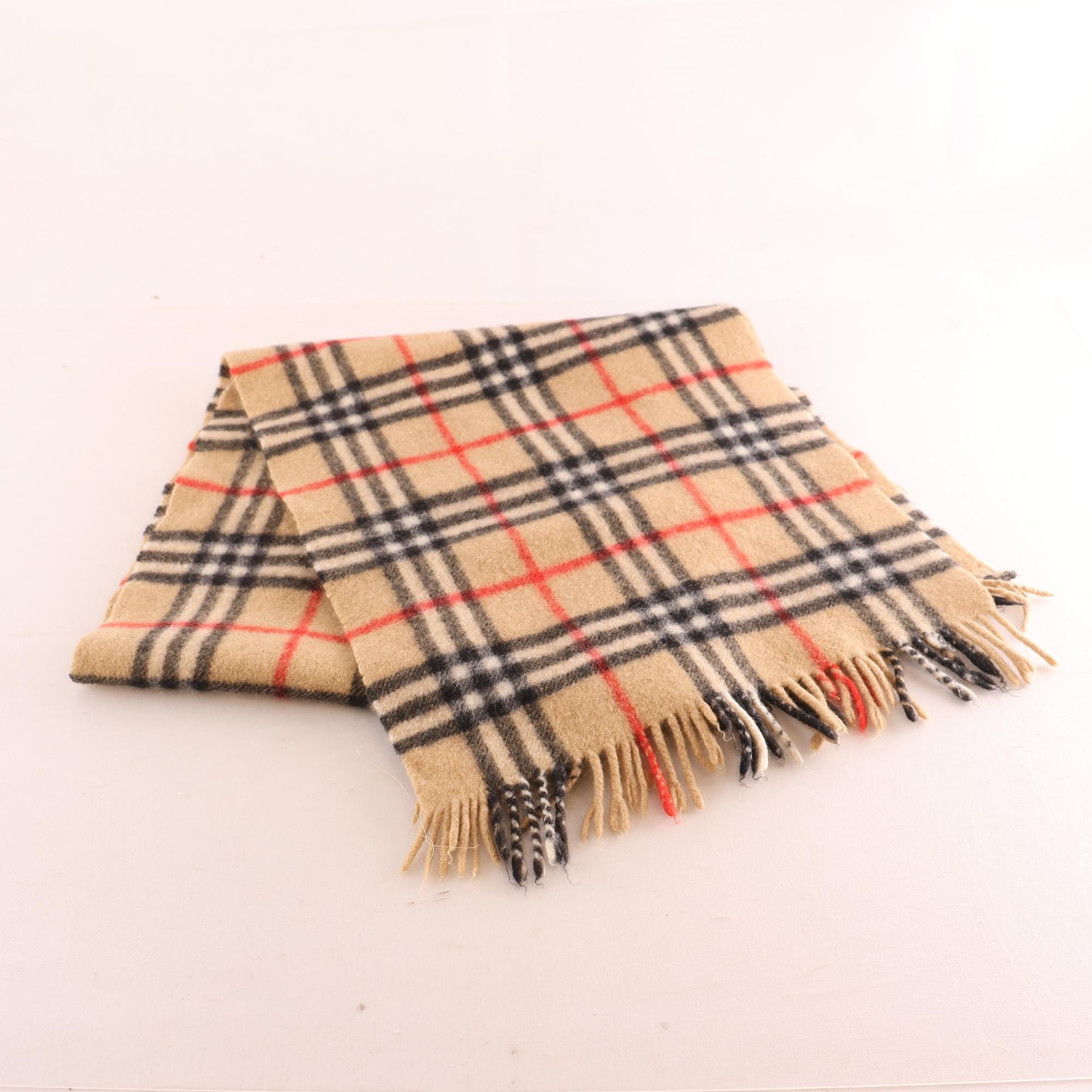 Halsduk, Burberrys, vintage, kashmir