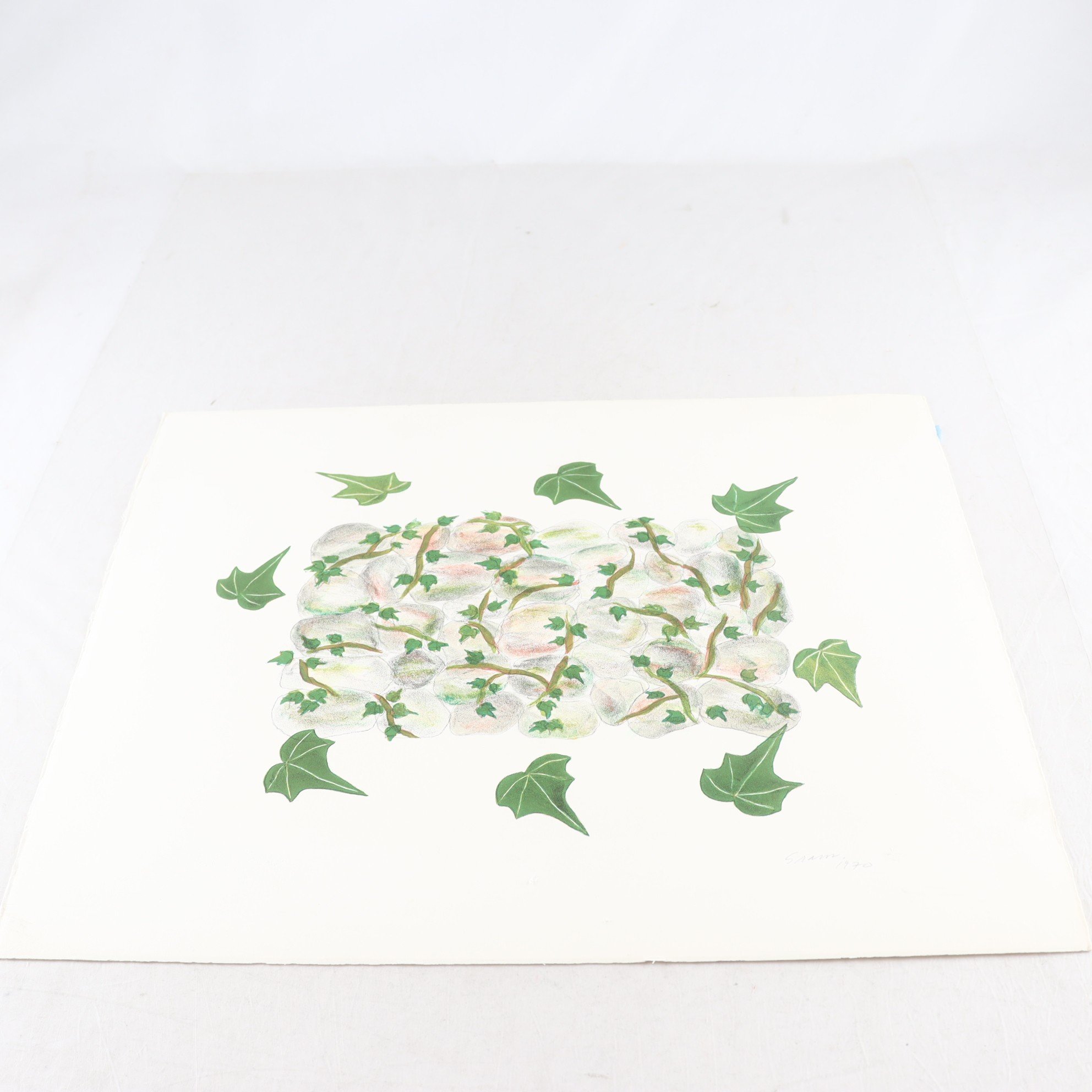 Färglitografi, Lennart Gram, (1910-1996), signerad, 1970. Samfraktas ej.