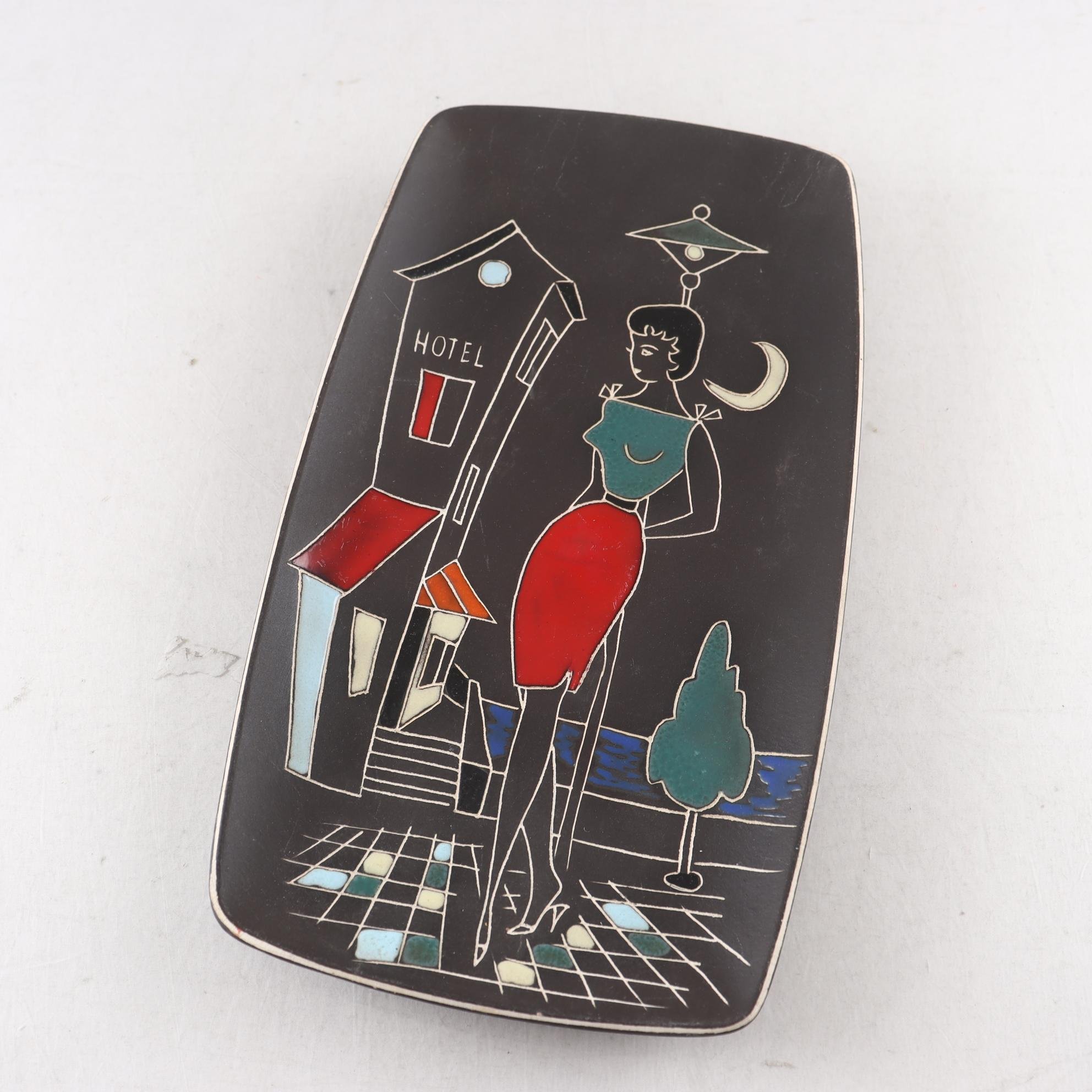 Väggrelief, AWF Norge, Keramik. Samfraktas ej.