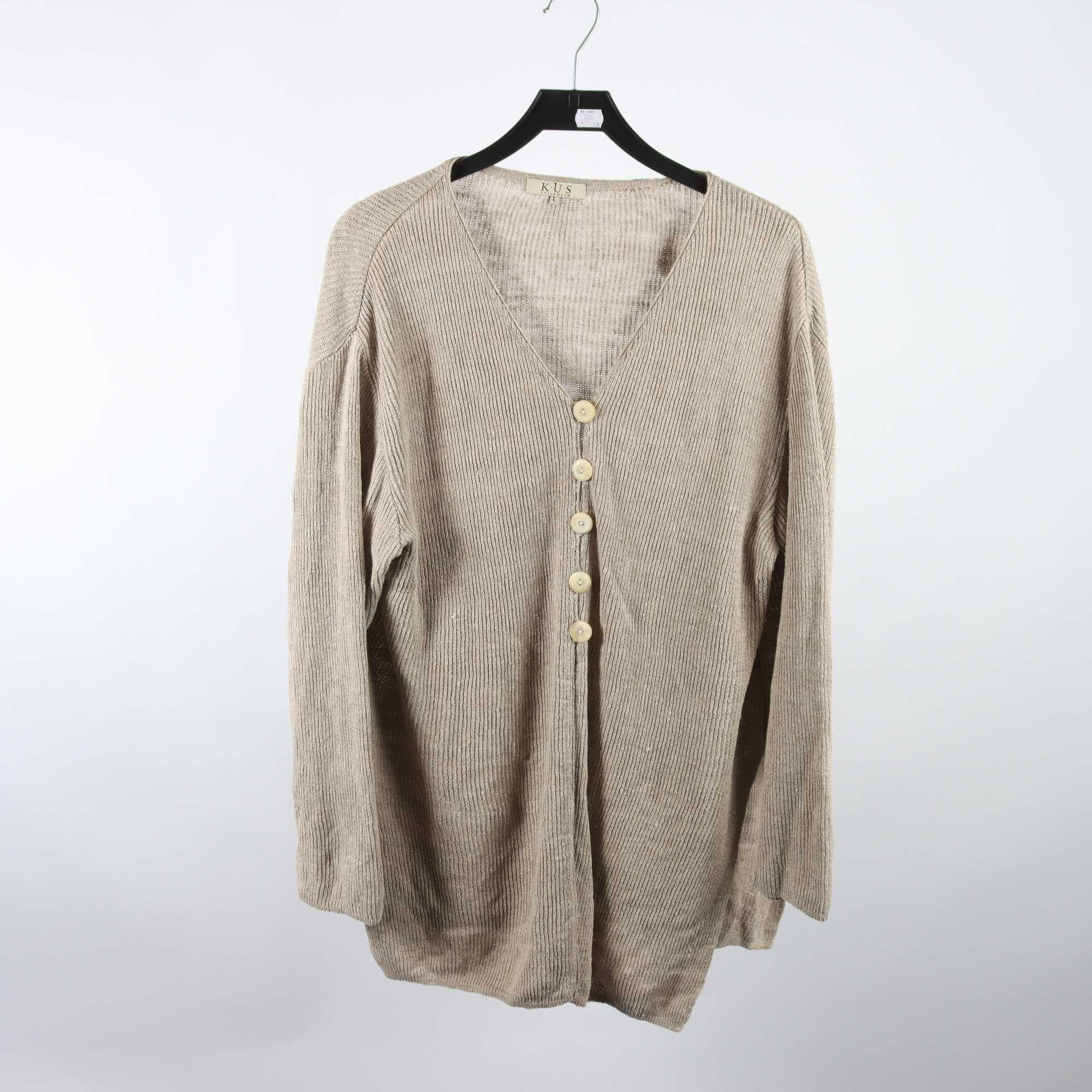 Kofta, K.U.S, beige, lin, stl. L.