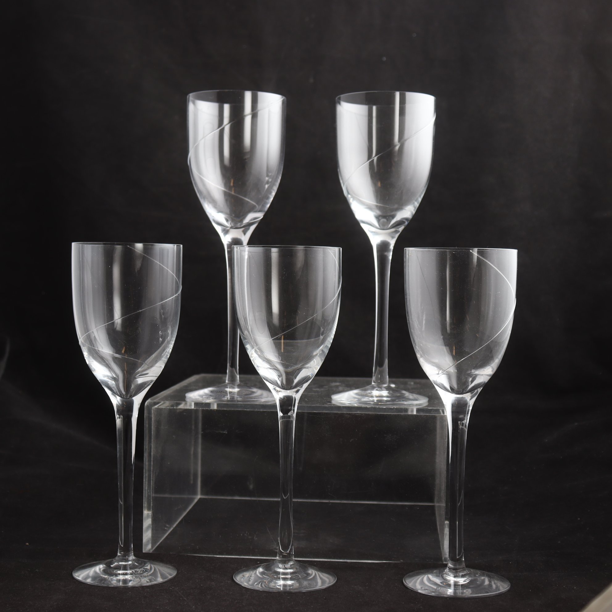 Vinglas, Line, Anna Ehrner, Kosta Boda, 5 st. Samfraktas ej.