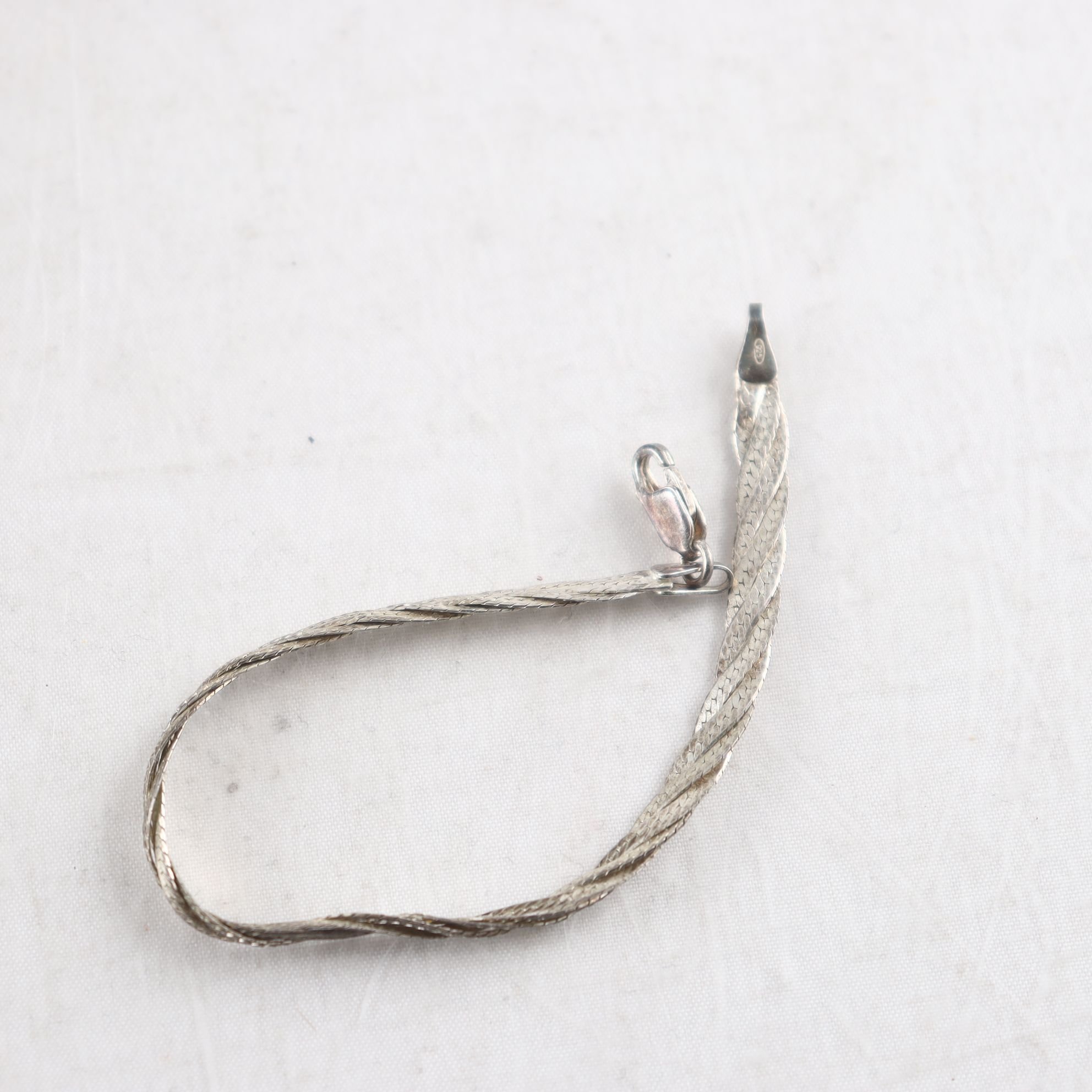 Armband, silver, vikt: 5,3 g