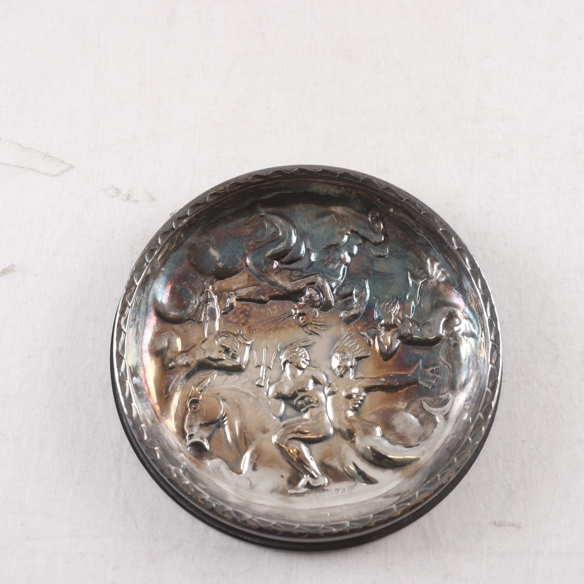 Fat, eft. Vindarnas Lek, Carl Milles, silver, GAB, 1974