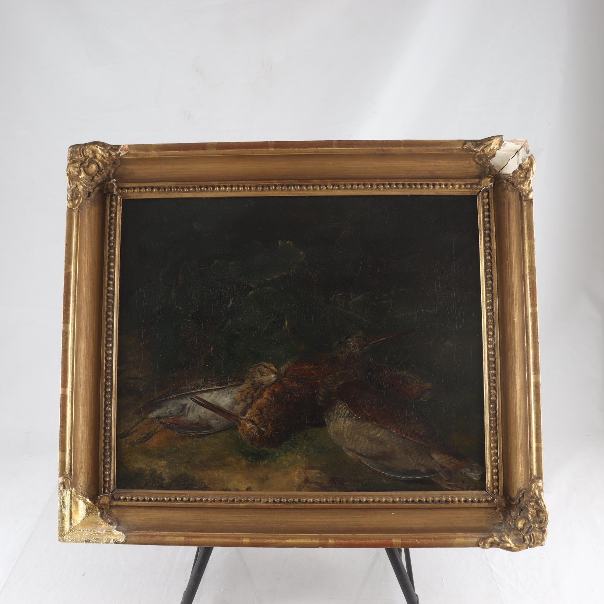 Olja på duk, 1800-tal. Endast avhämtning.