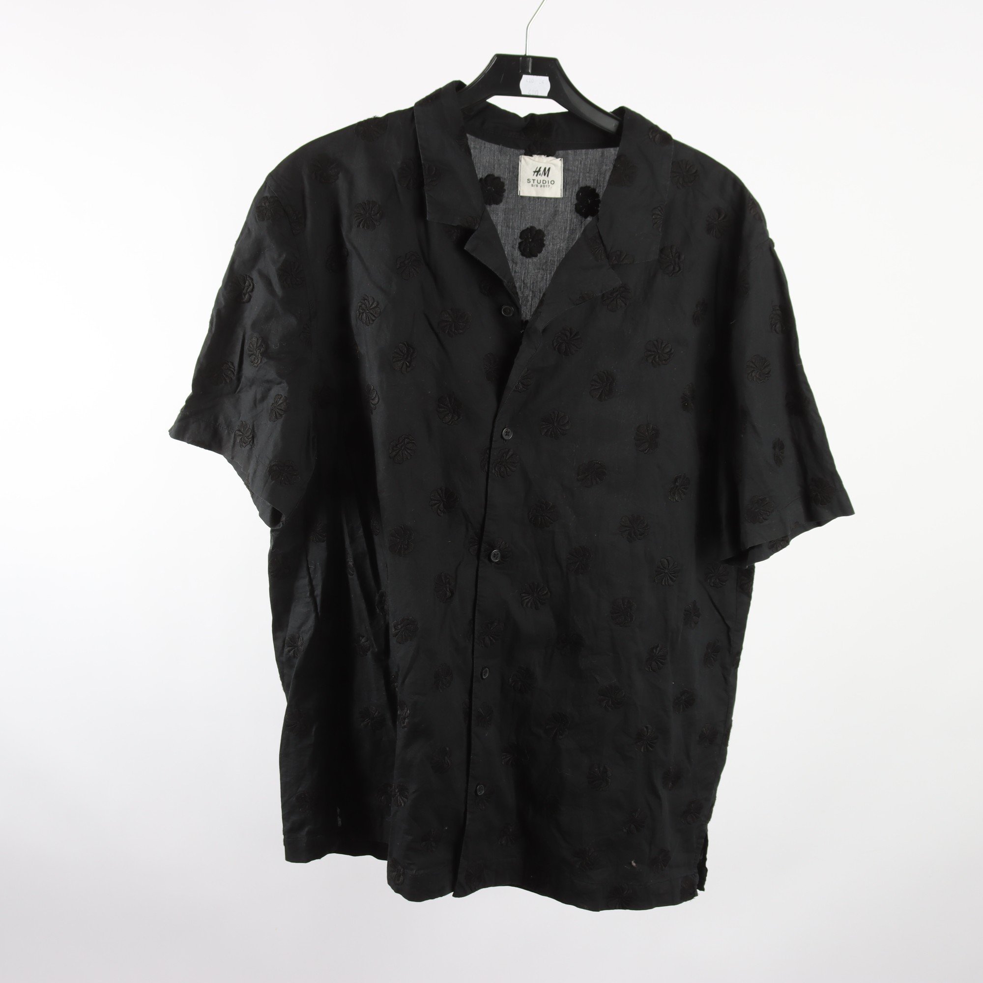 Blus, H&M Studio, svart, stl. M.