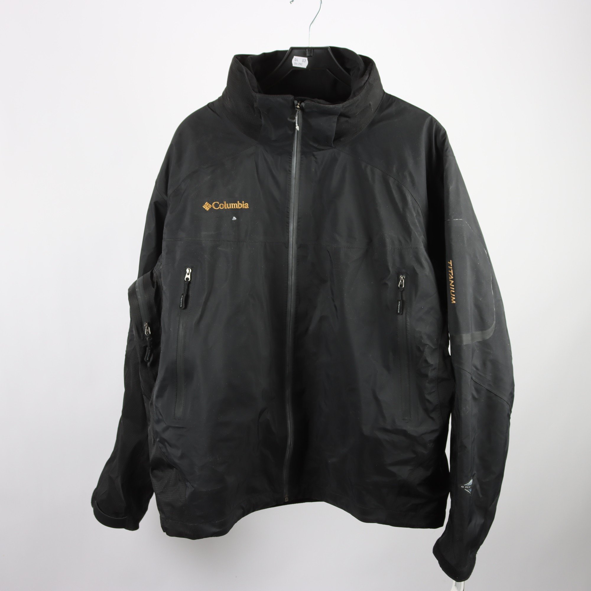 Jacka, Columbia Titanium, stl. XL
