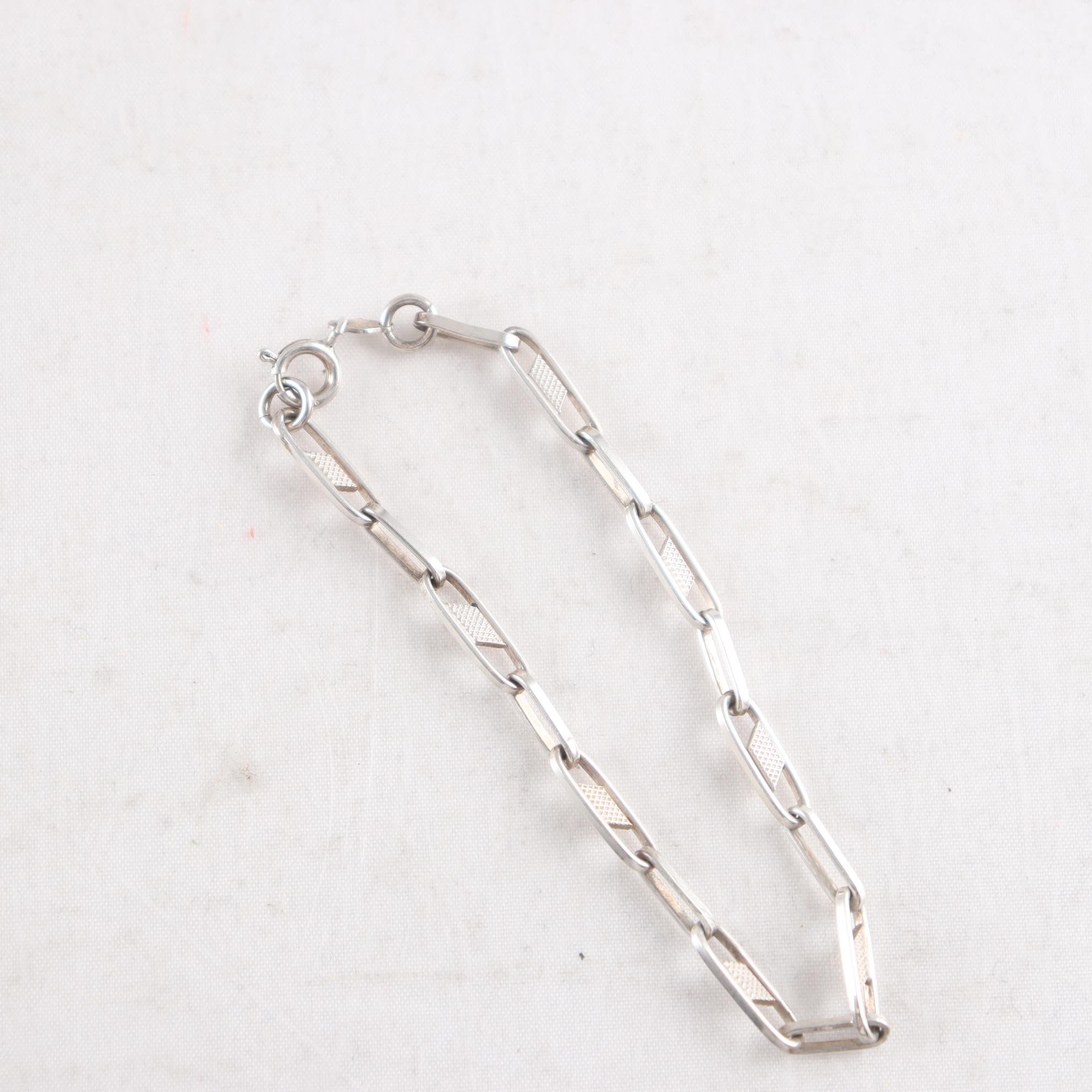 Armband, silver, vikt: 6,1 g