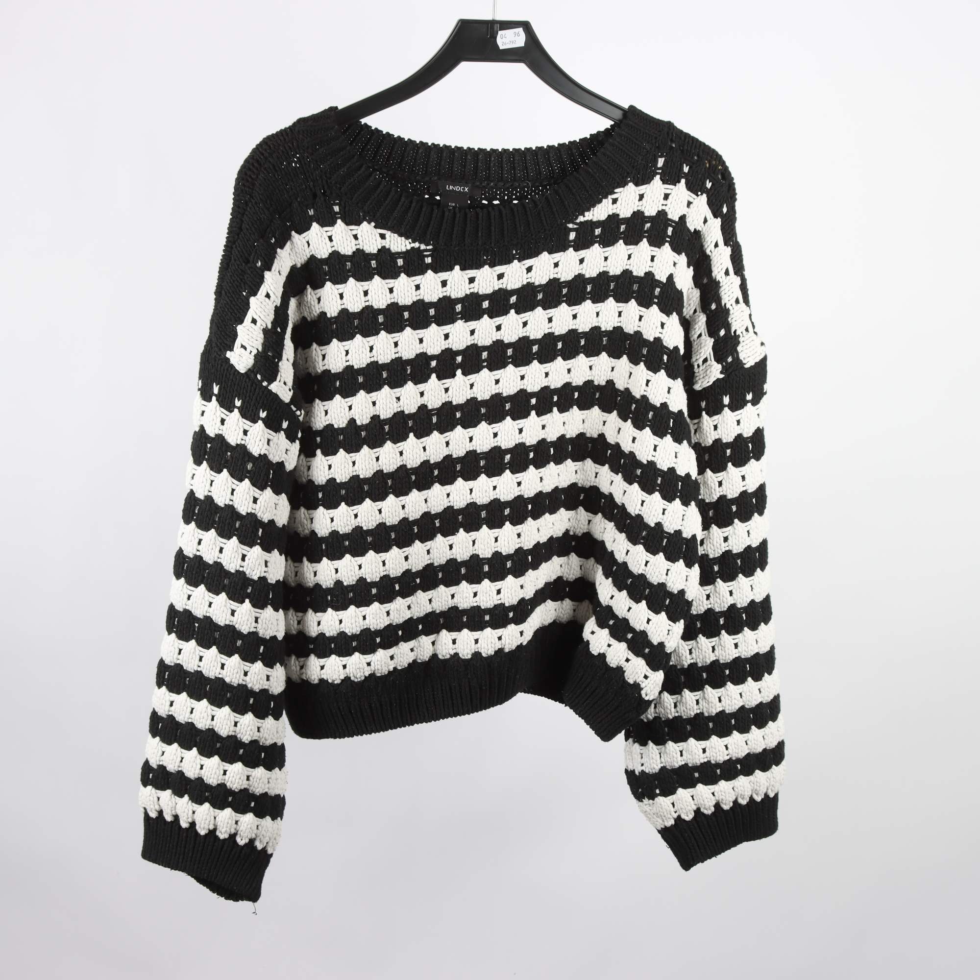 Stickad tröja, Lindex, stl. L
