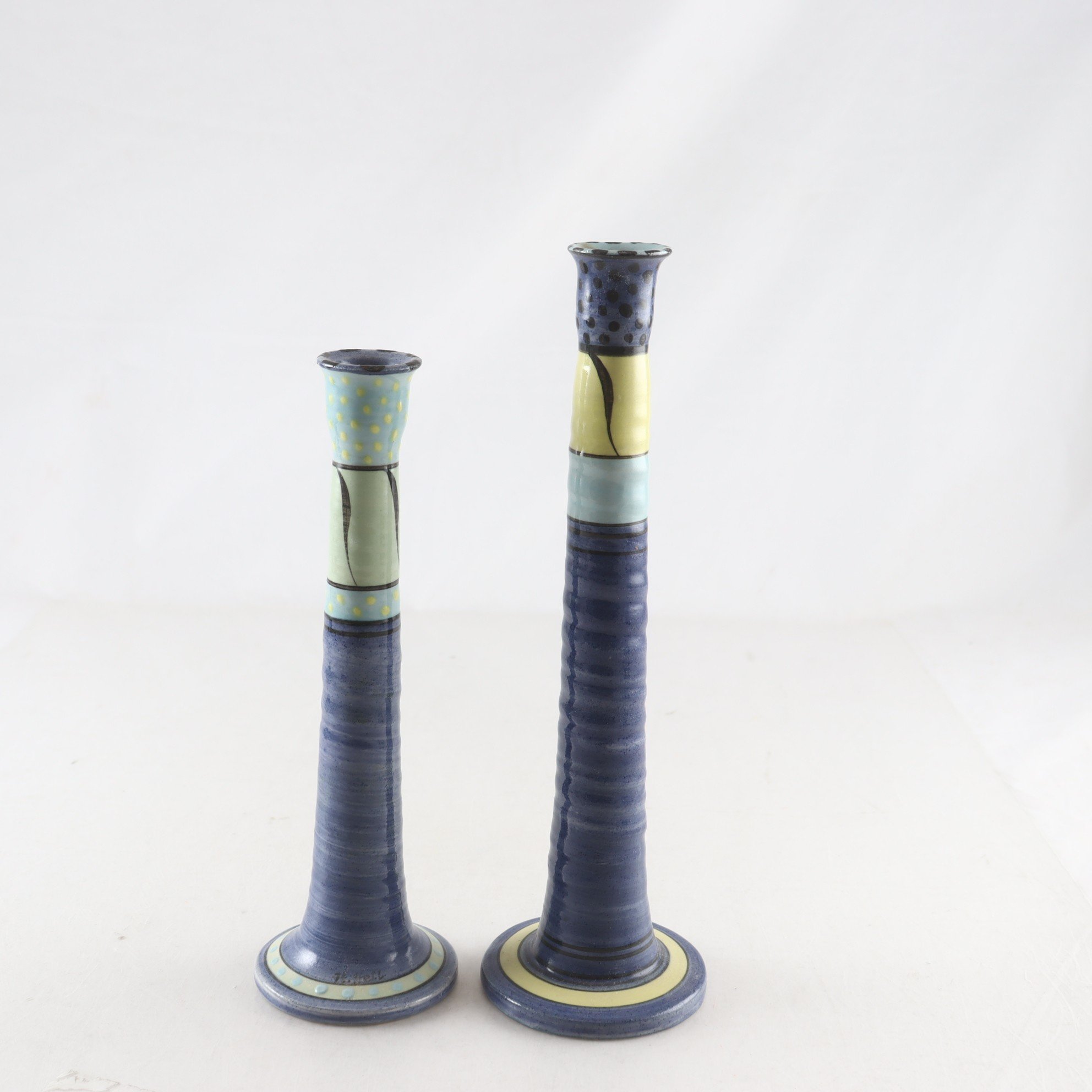 Ljusstakar, Hanna Hell, Keramik, 2 st,