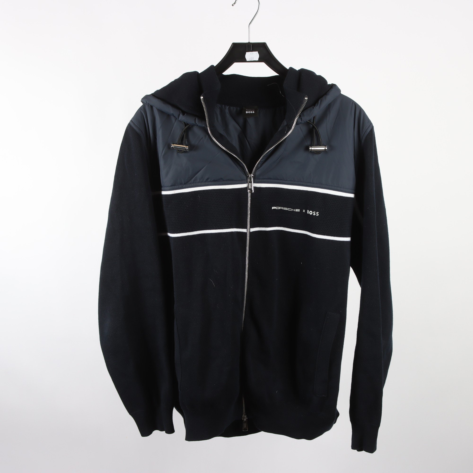 Kofta, Porsche x Boss, blå, stl. XL.