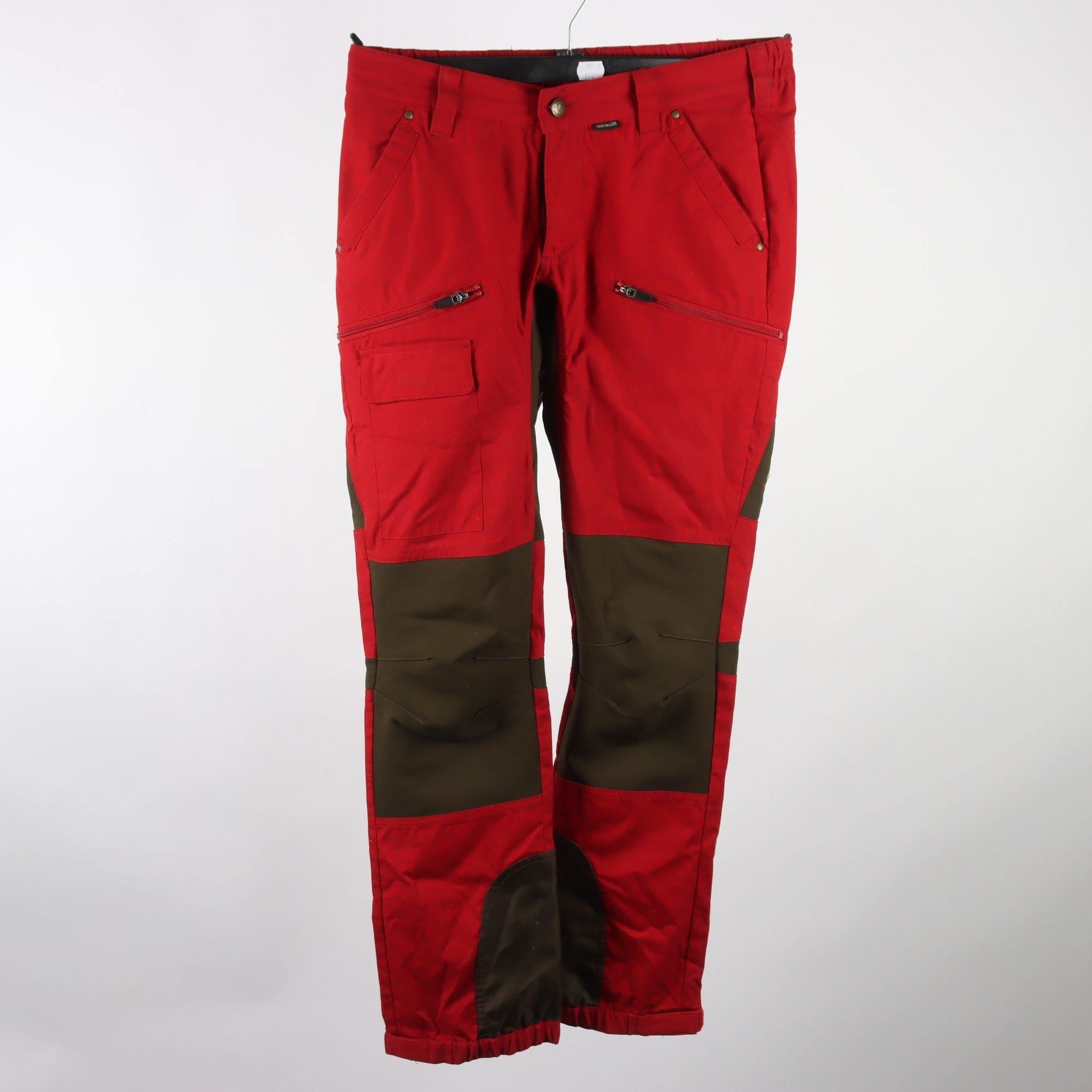 Friluftsbyxor, Chevalier, röd, stl. 38.