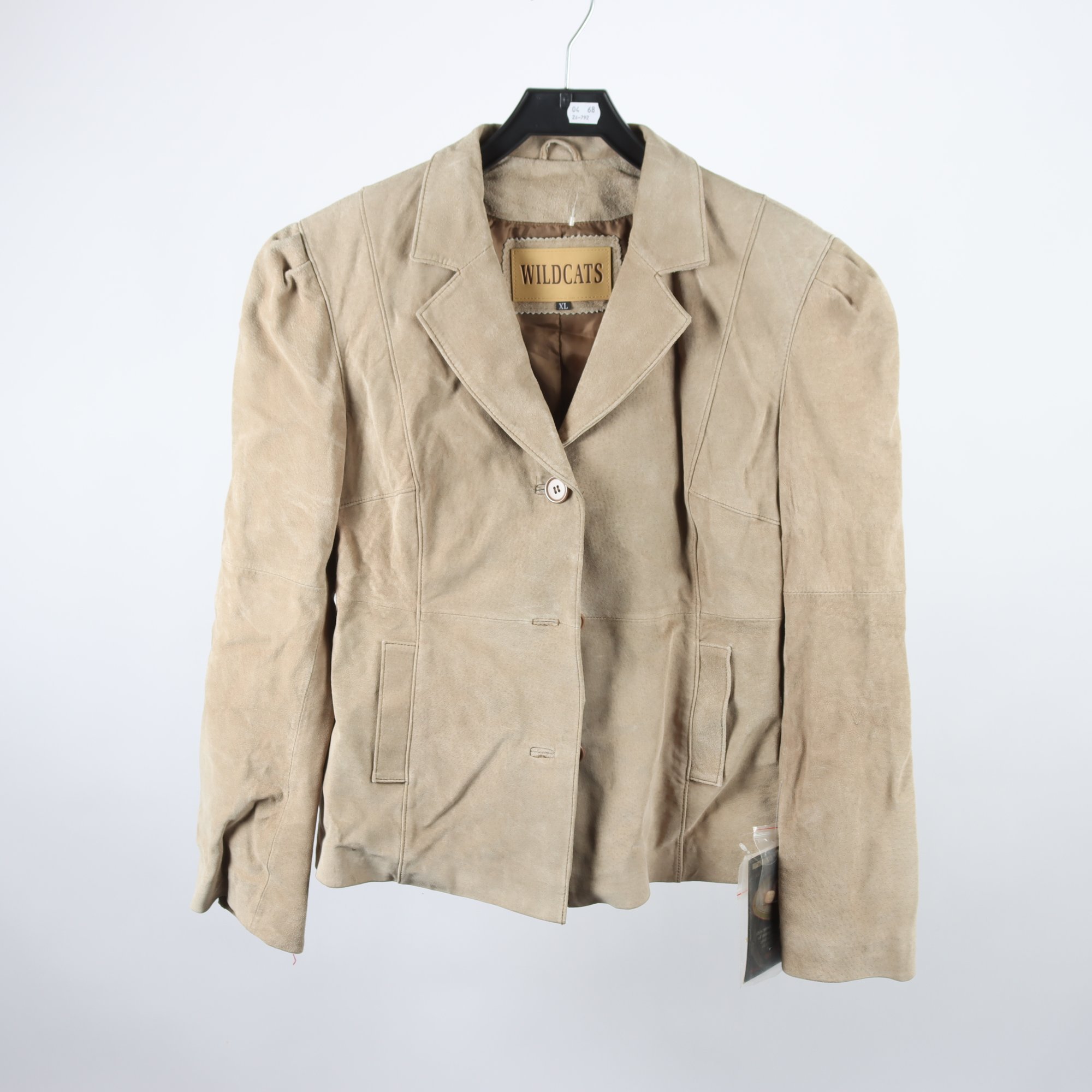 Mockajacka, Wildcats, 100% läder, stl. XL