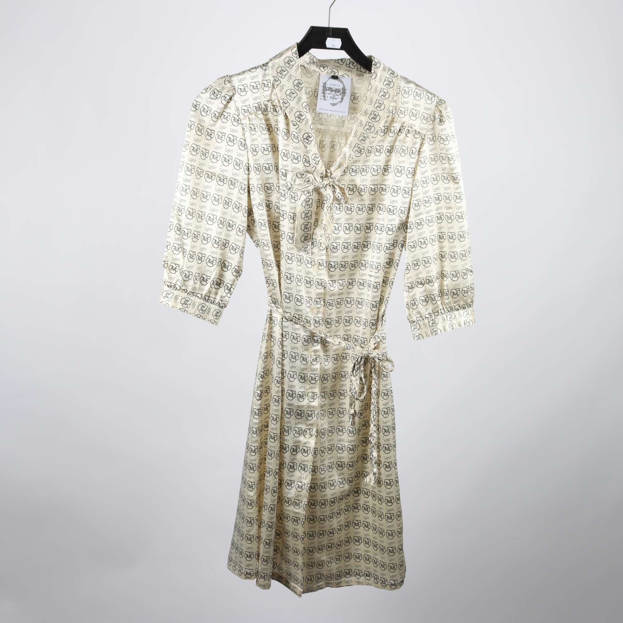 Klänning, Jenny Hellström, mönstrad, stl. S