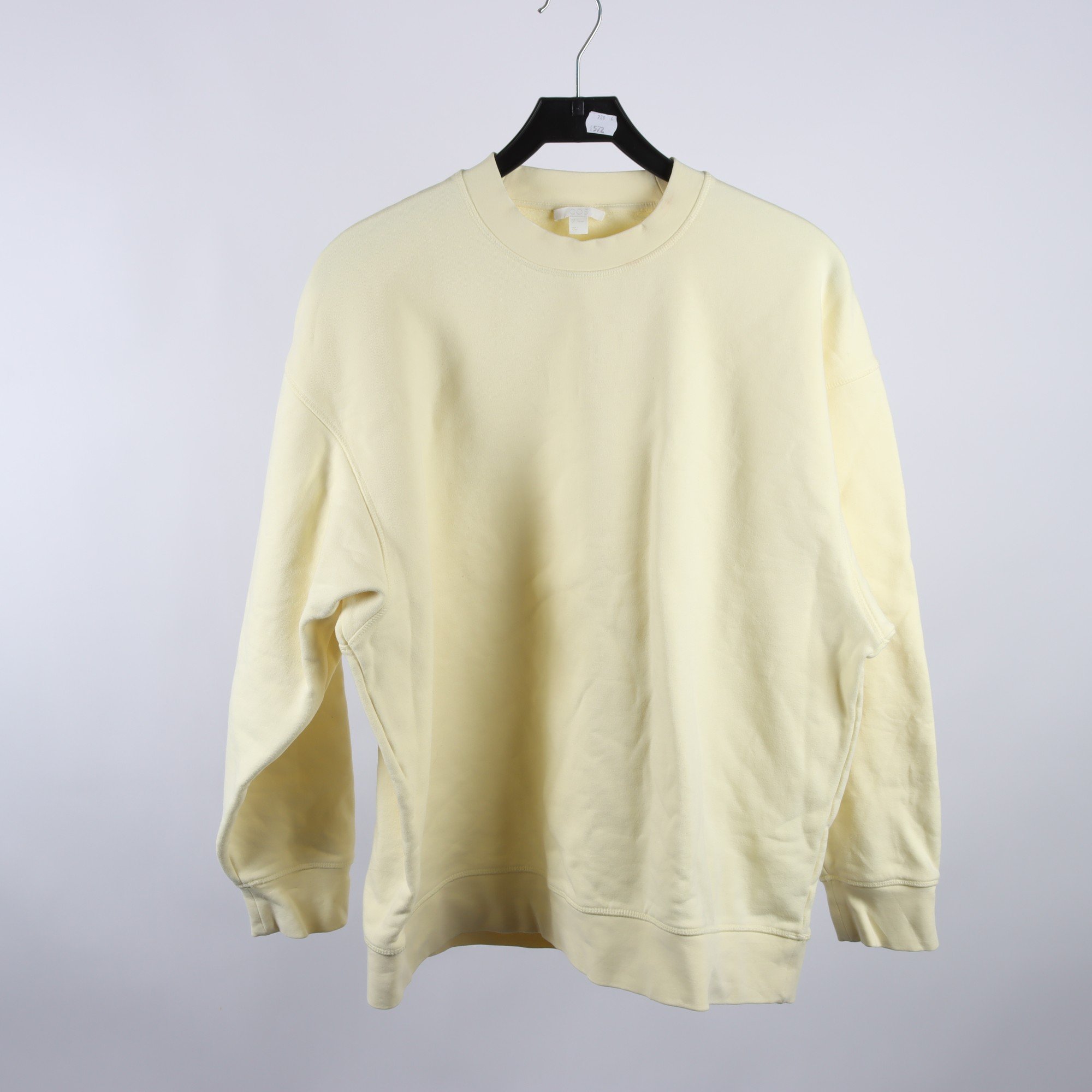 Sweatshirt, COS, gul, stl. M.