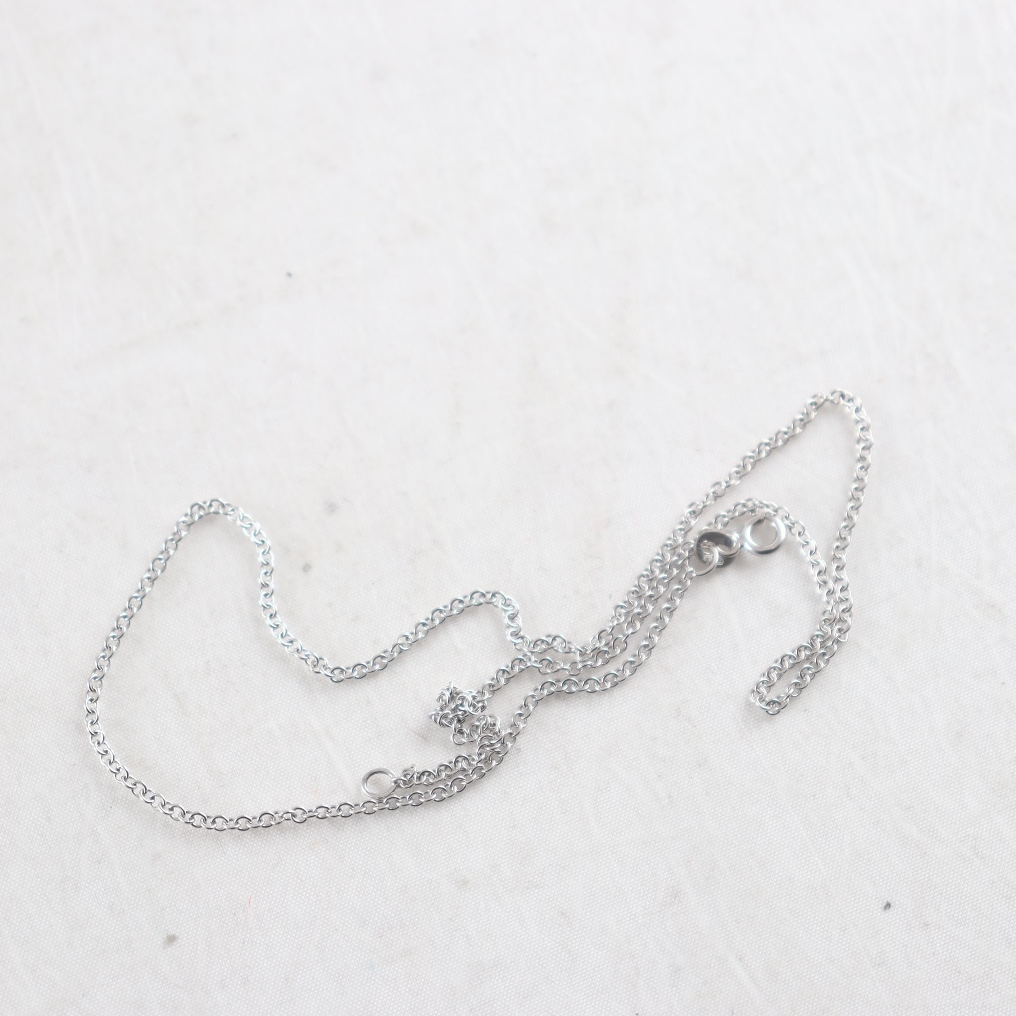 Kedja, vitguld 18k, vikt: 3,3 g