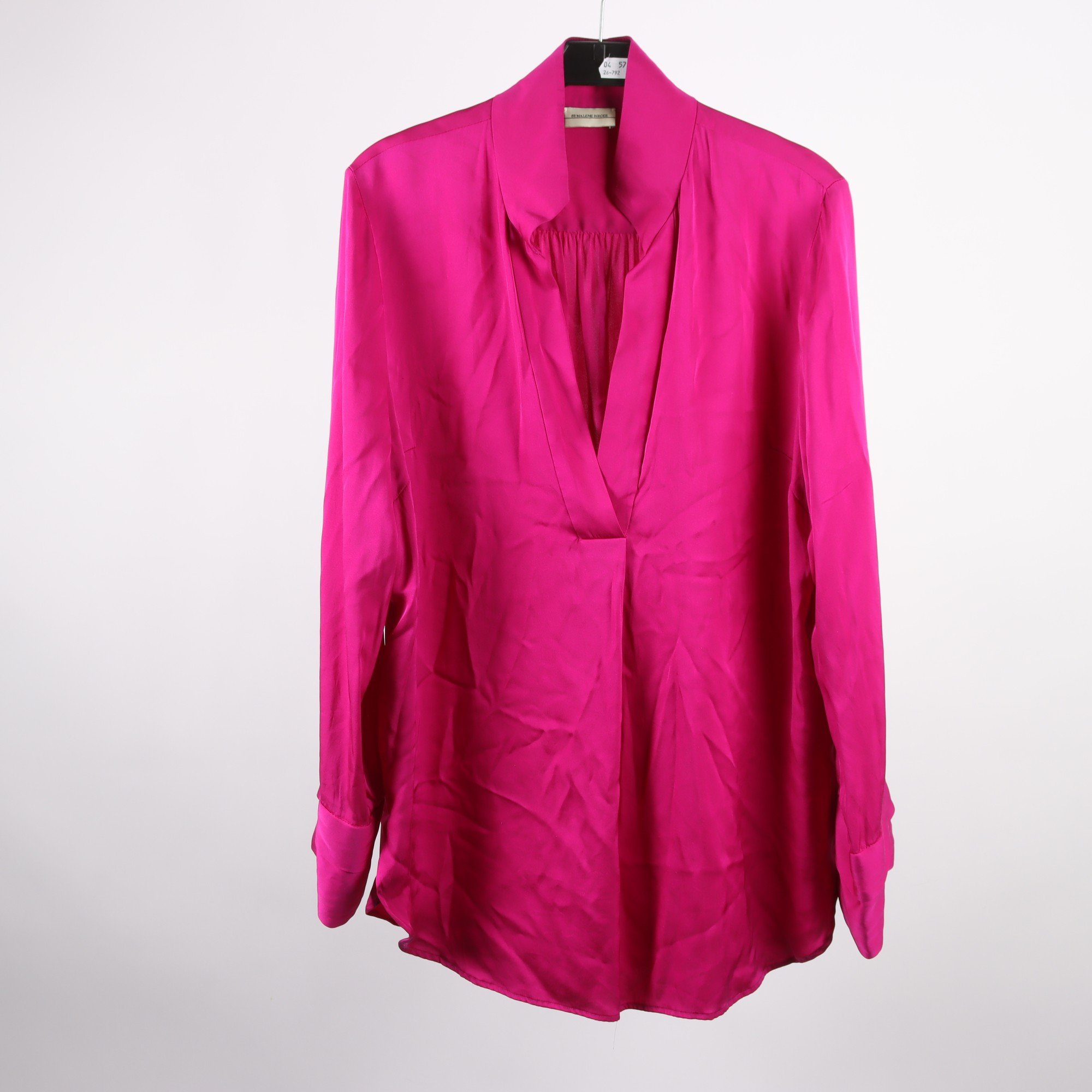 Blus, By Malene Birger, sidenblandning, stl. 42