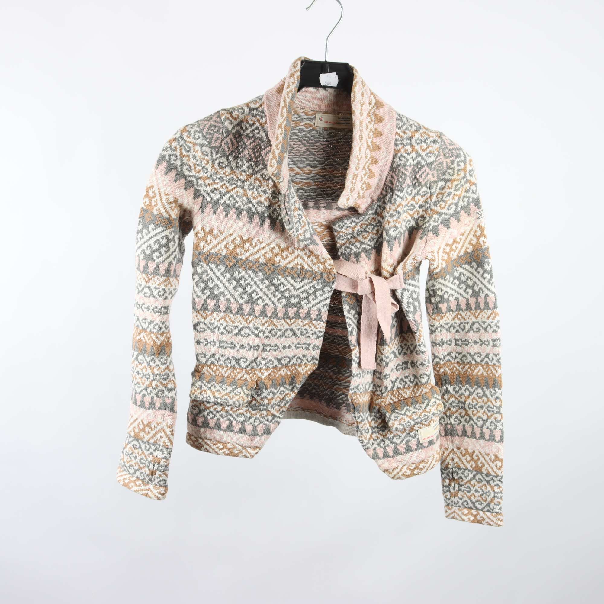 Kofta, Odd Molly, grå, rosa, stl. XS.