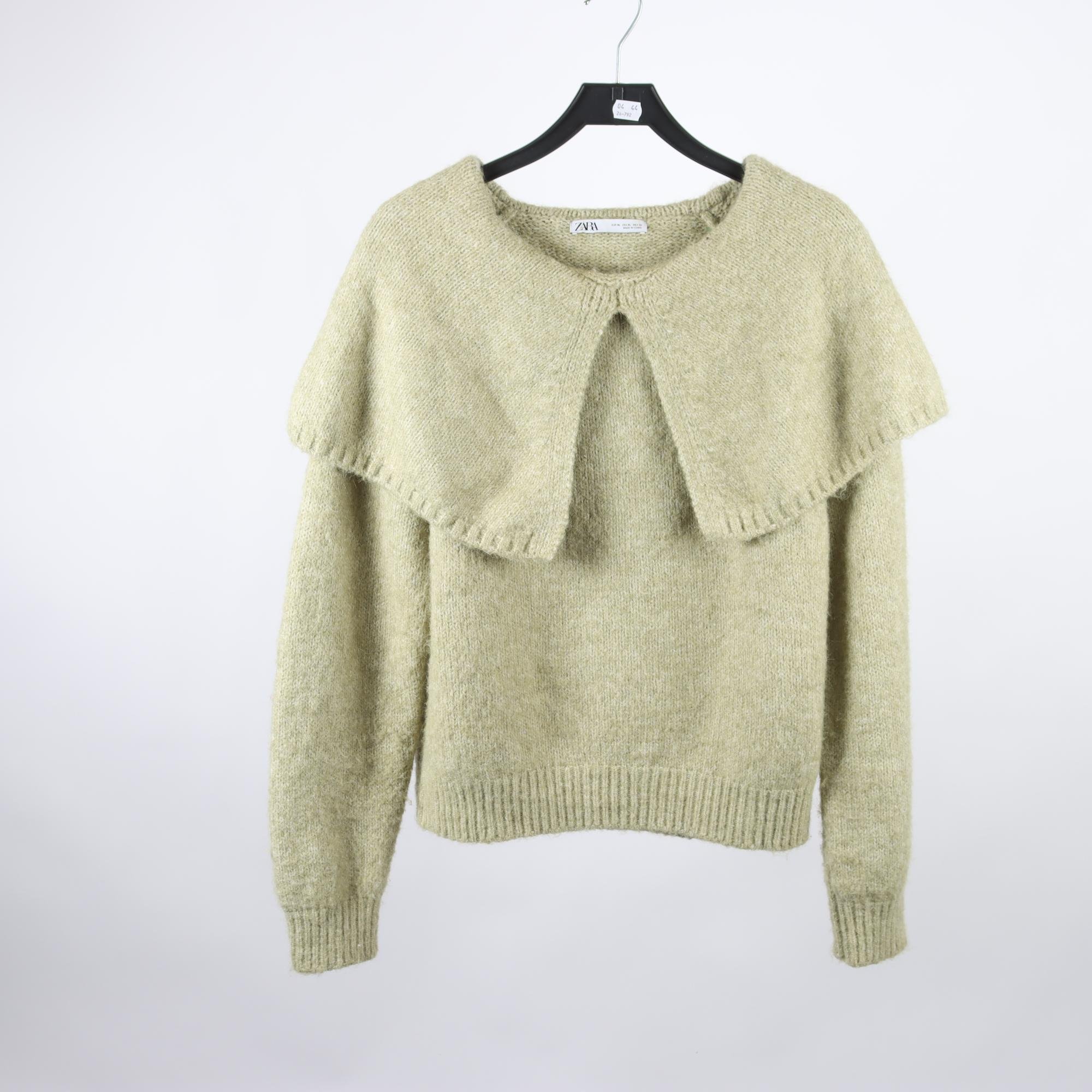 Stickad tröja, Zara, stl. XL