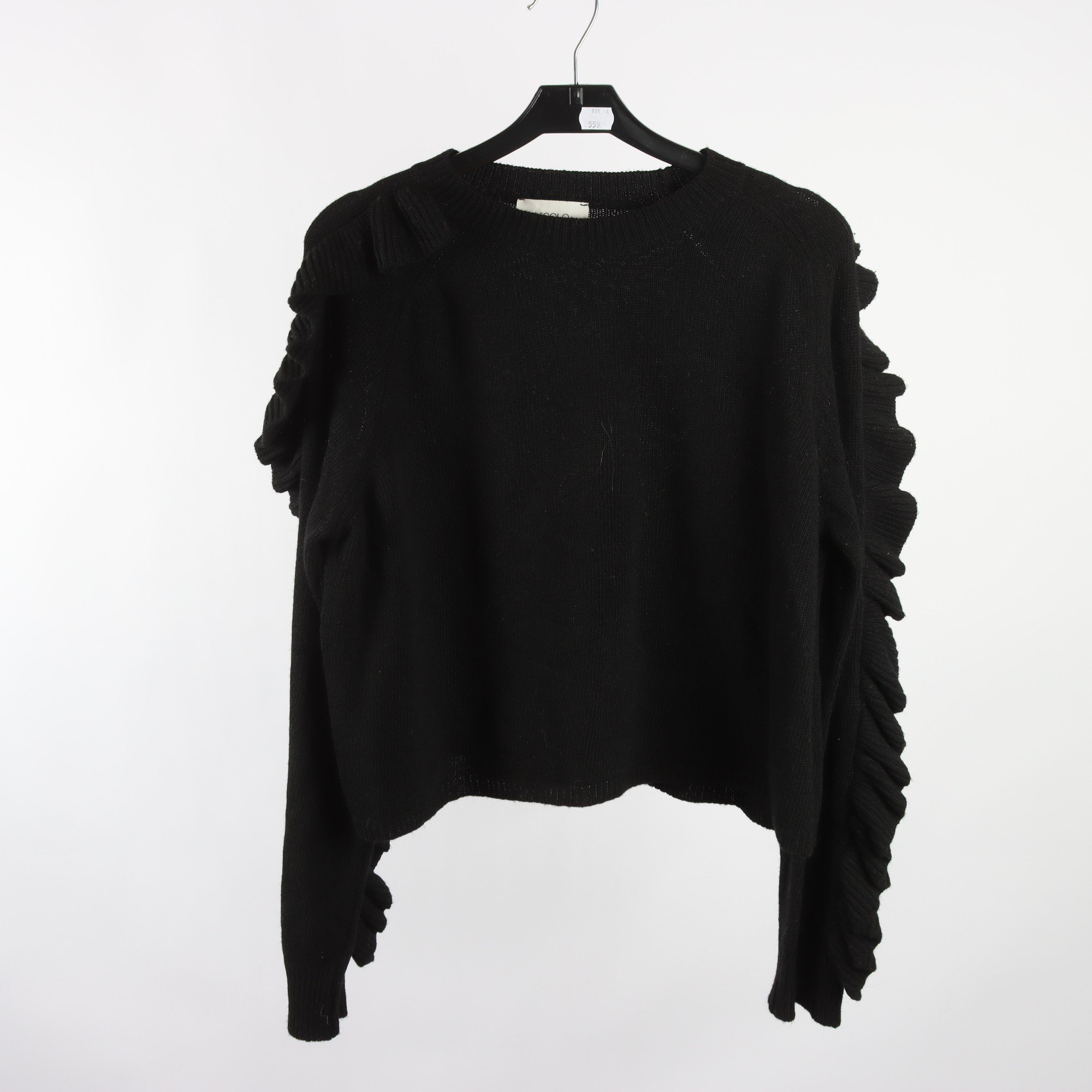 Tröja, Vicolo, svart, ull, cashmere, stl. ca. S