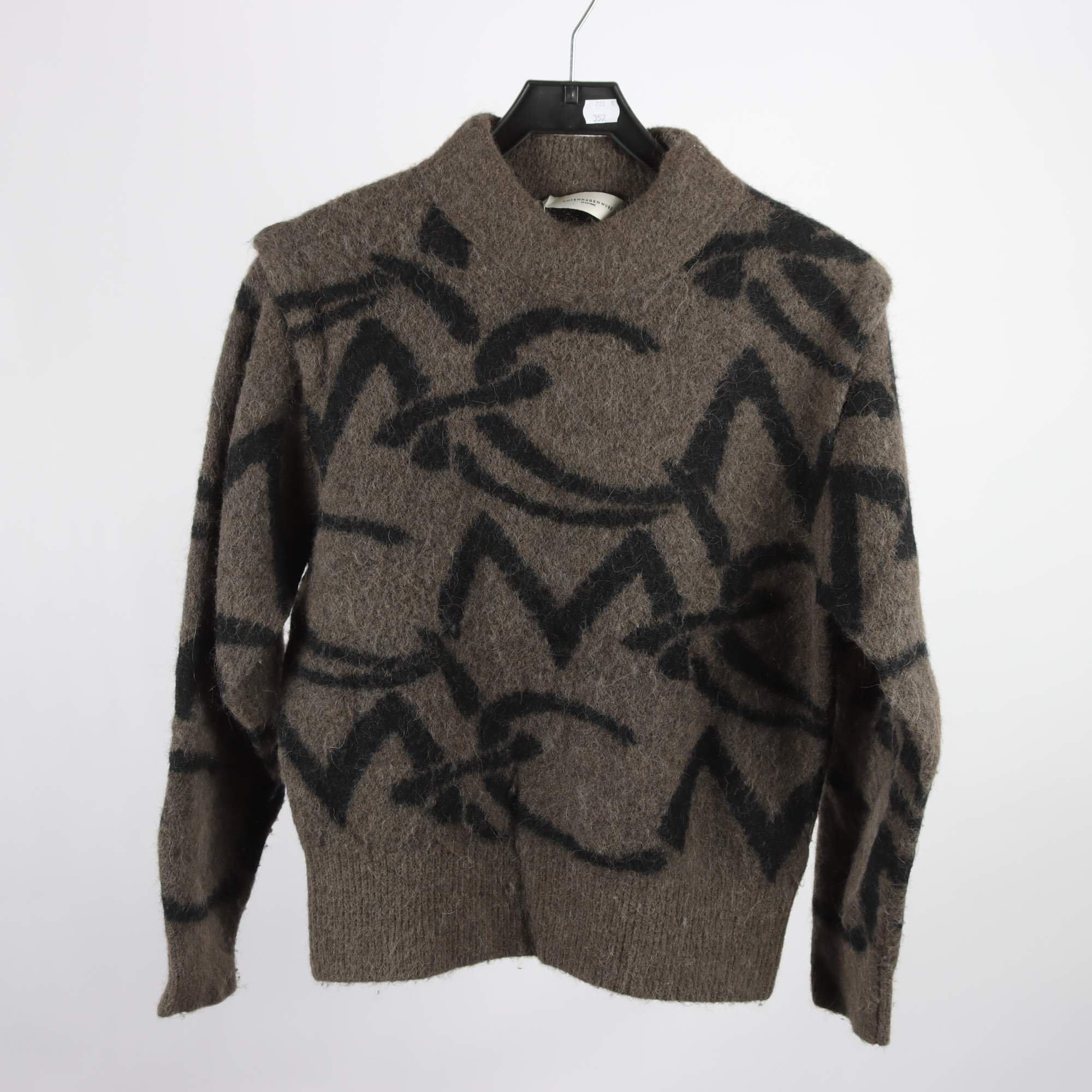 Tröja, Copenhagen Muse, grå, svart, stl. S