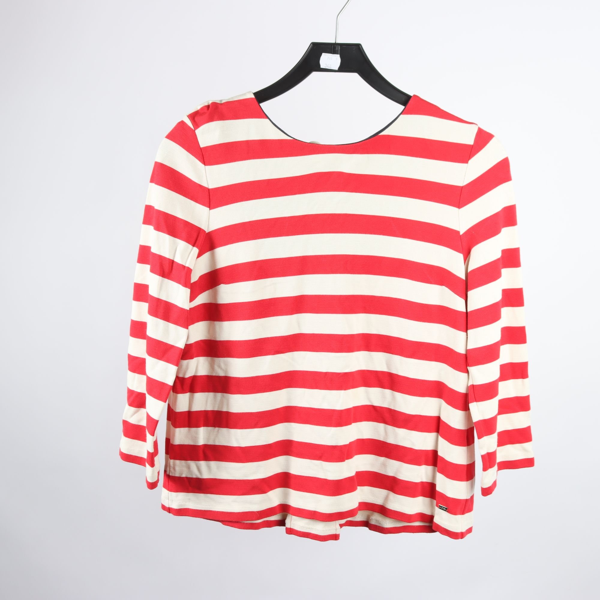 Tröja, Tommy Hilfiger, röd, vit, randig, stl. M