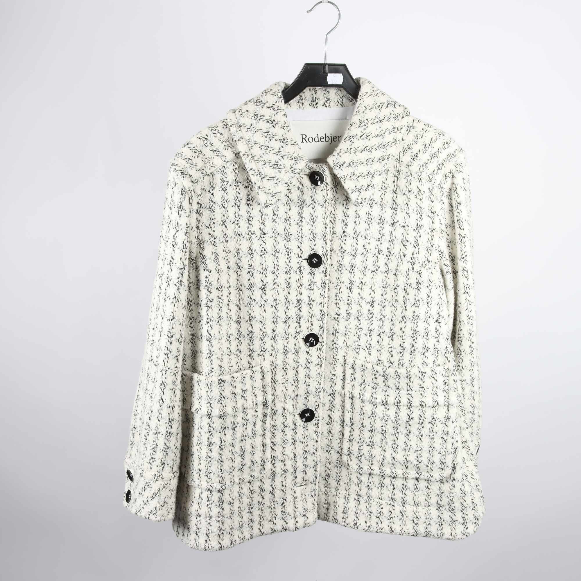 Jacka, Rodebjer Angelica, vit, svart, stl. S