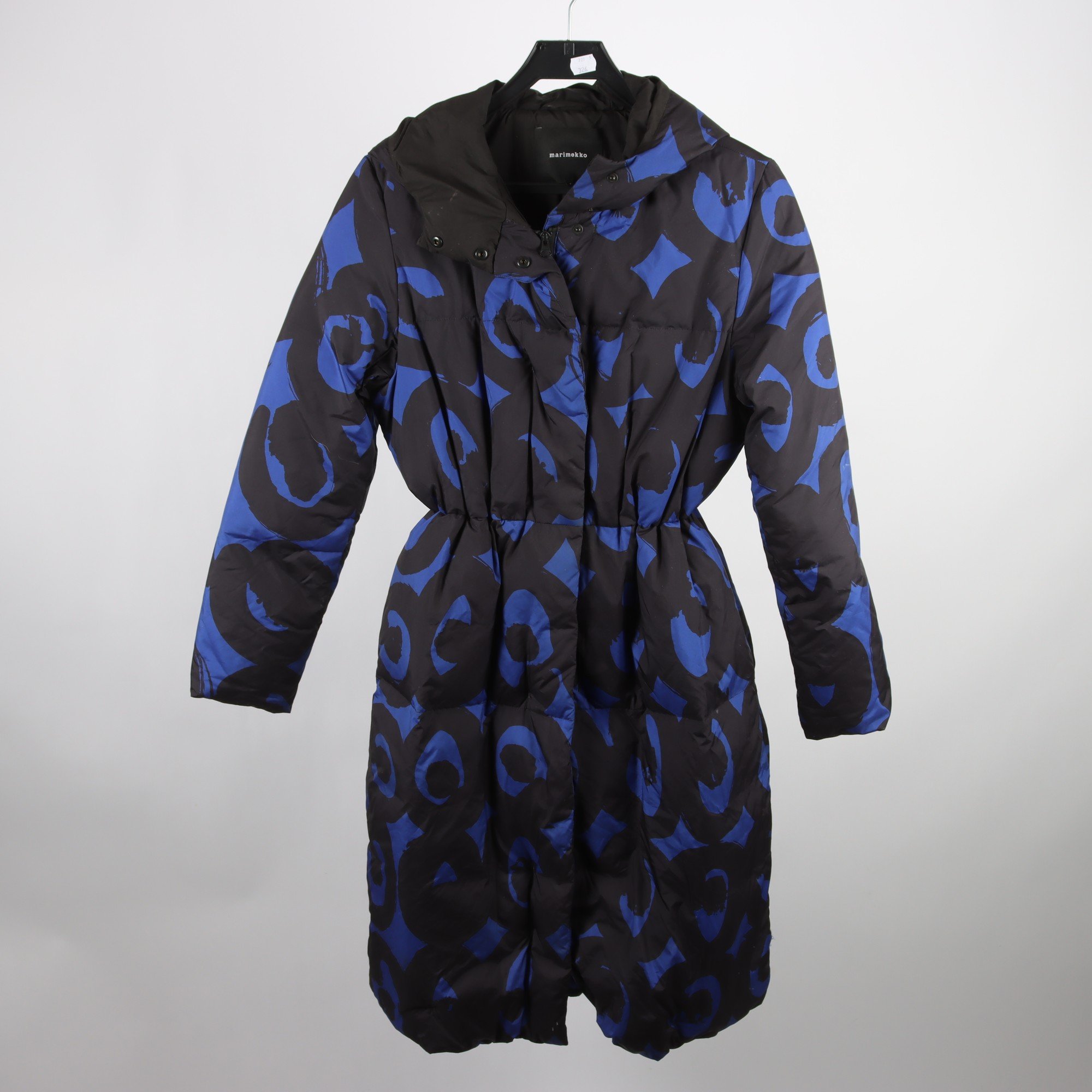 Kappa, Marimekko, svart, blå, mönstrad, stl. S