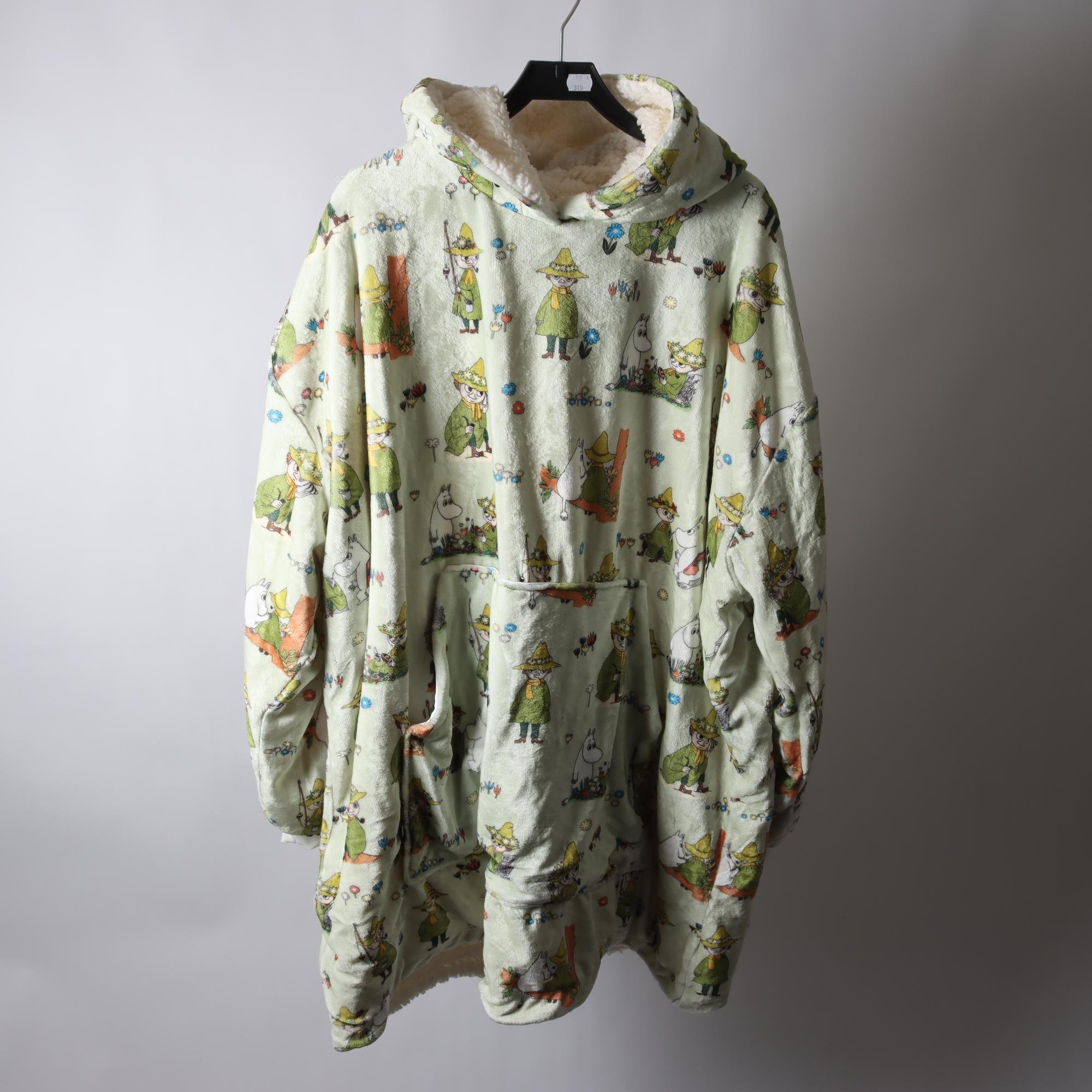 Mysplagg, Okänd, Moomin, grön, stl. One size