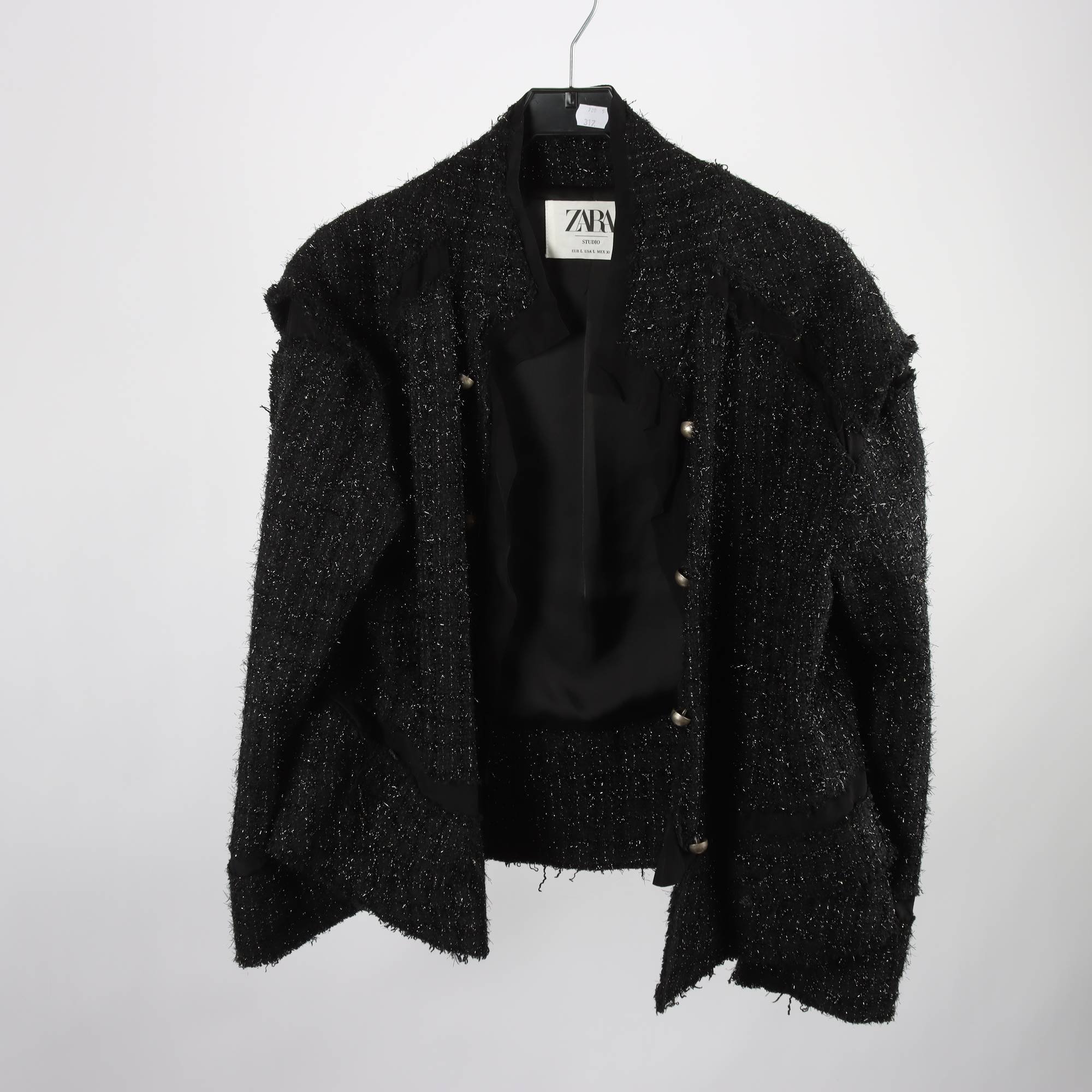 Kavaj/jacka, Zara, svart, stl. L