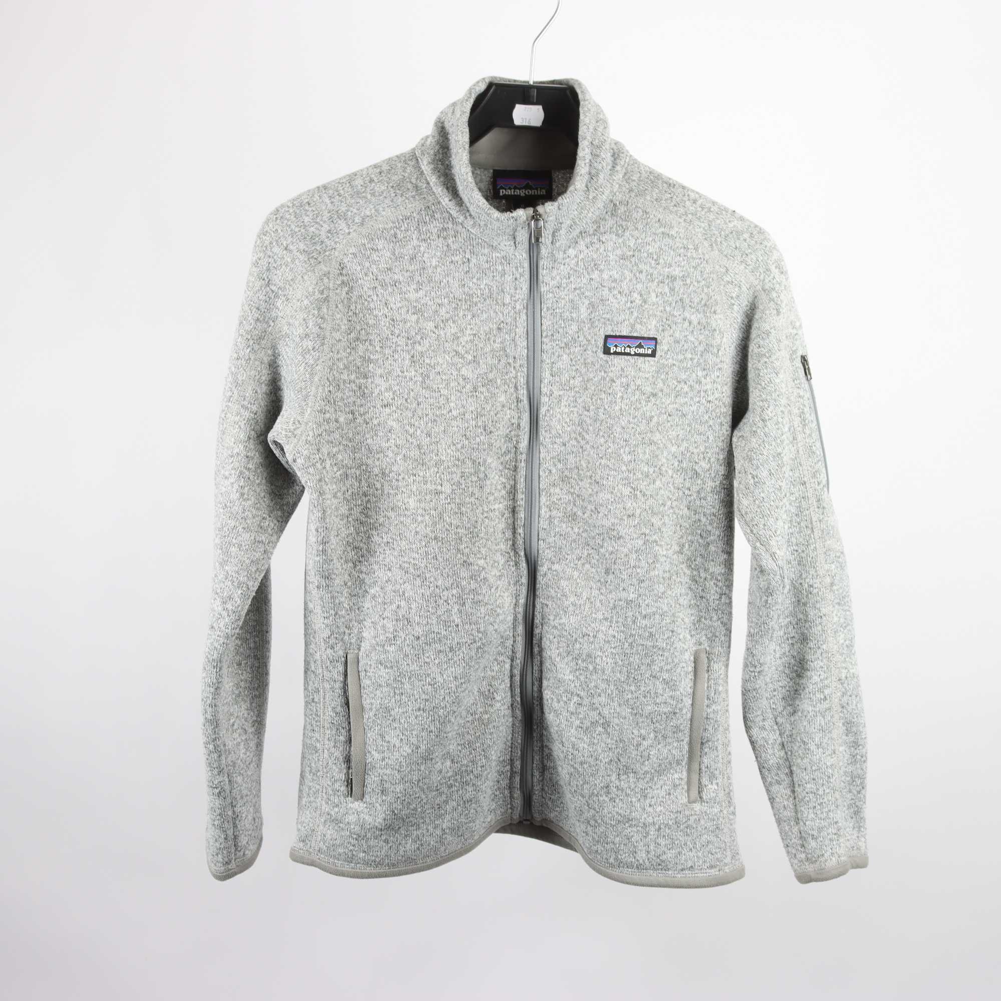 Fleecejacka, Patagonia, grå, stl. M