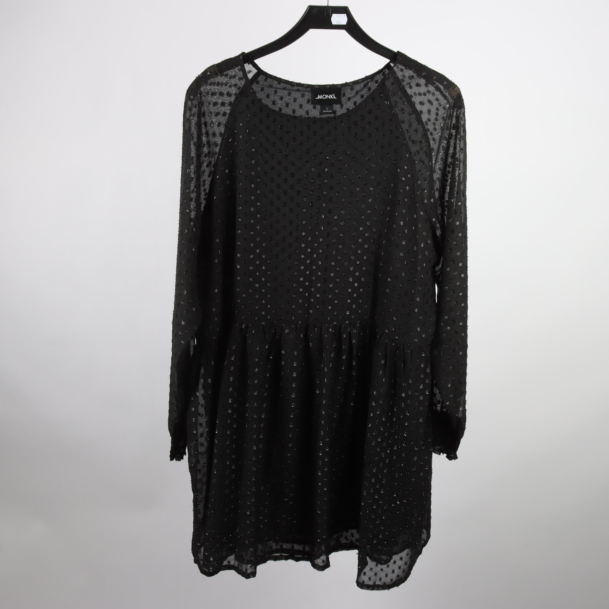 Klänning, Monki, svart, stl. L