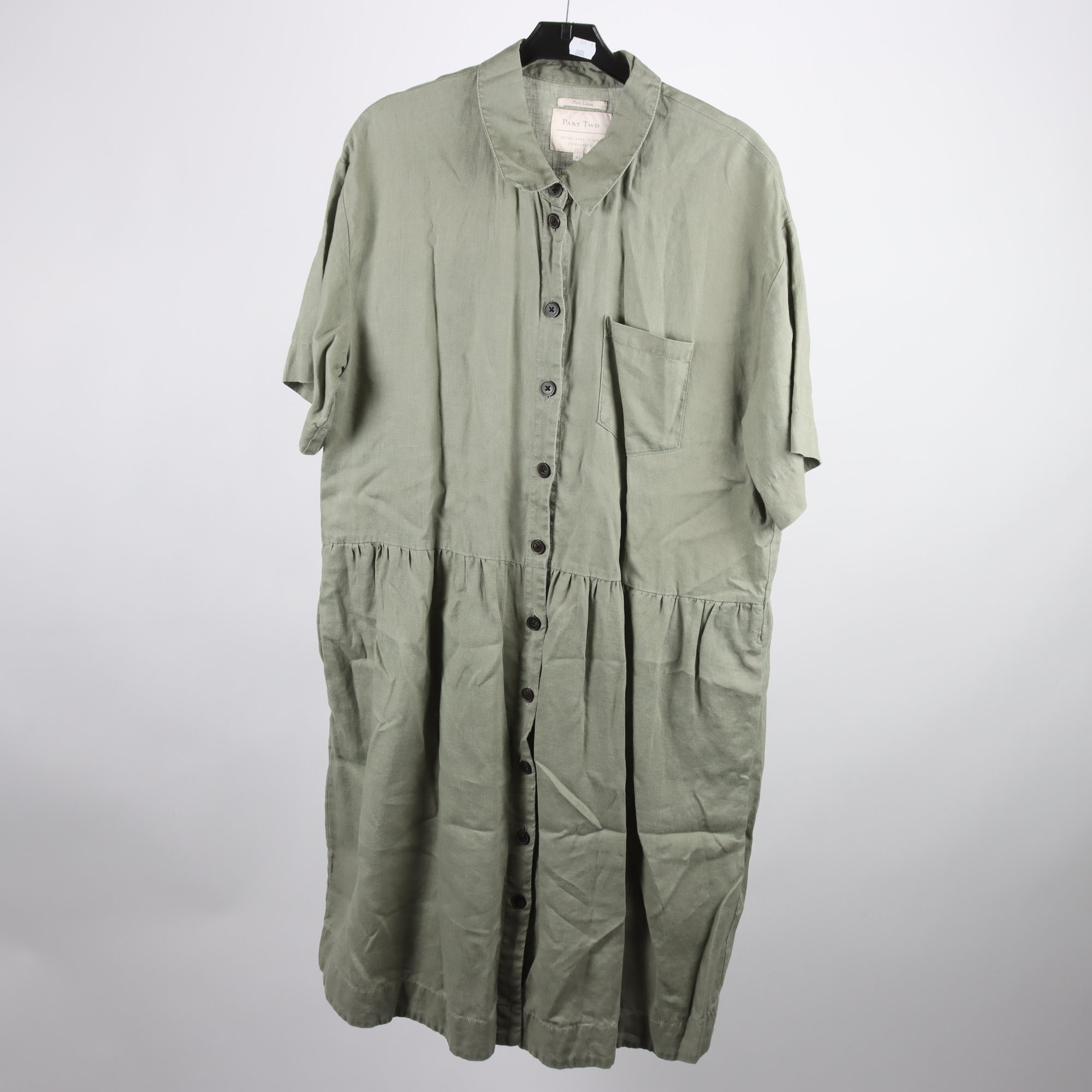 Klänning, Part Two, grön, stl. 42