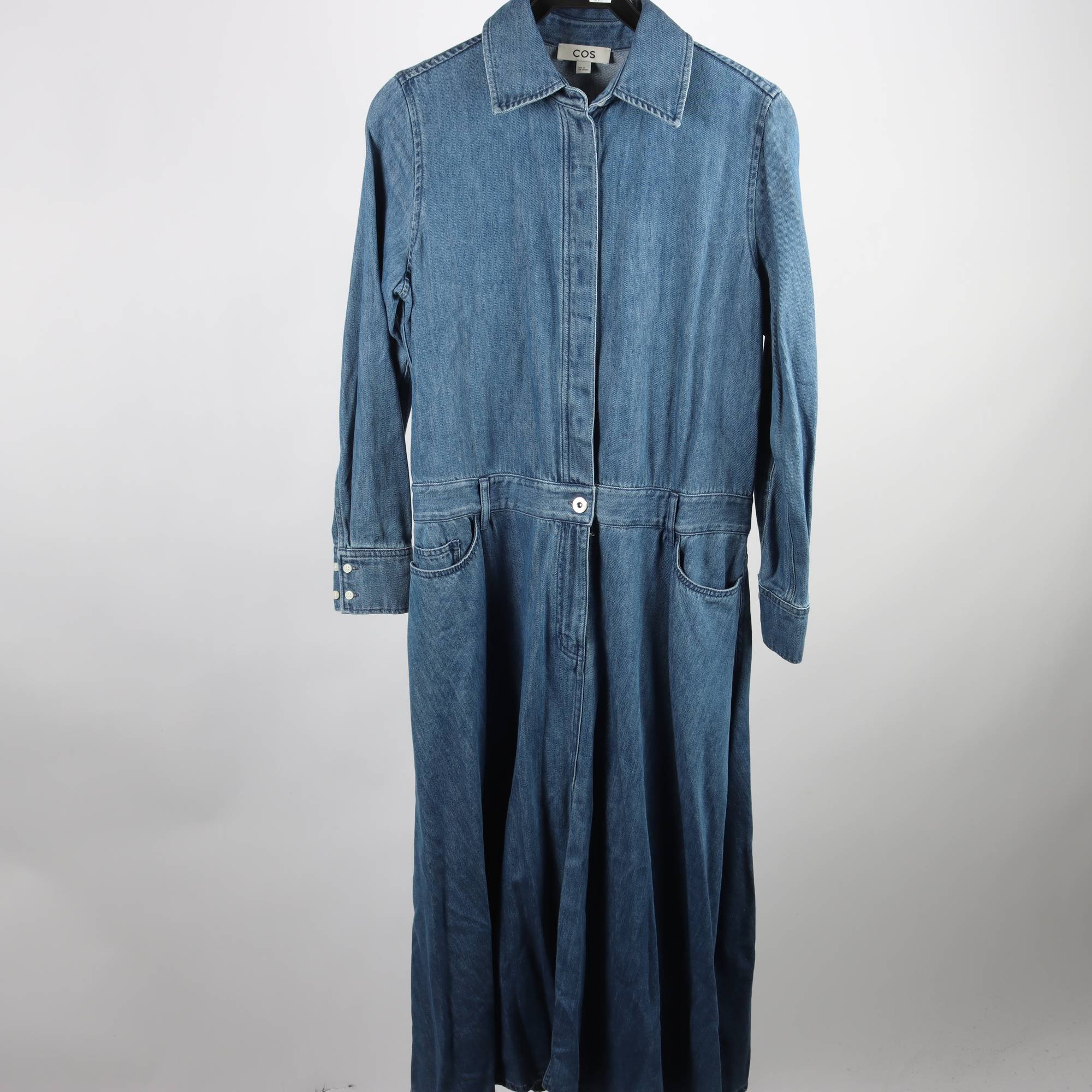 Jeansklänning, COS, blå, stl. 38