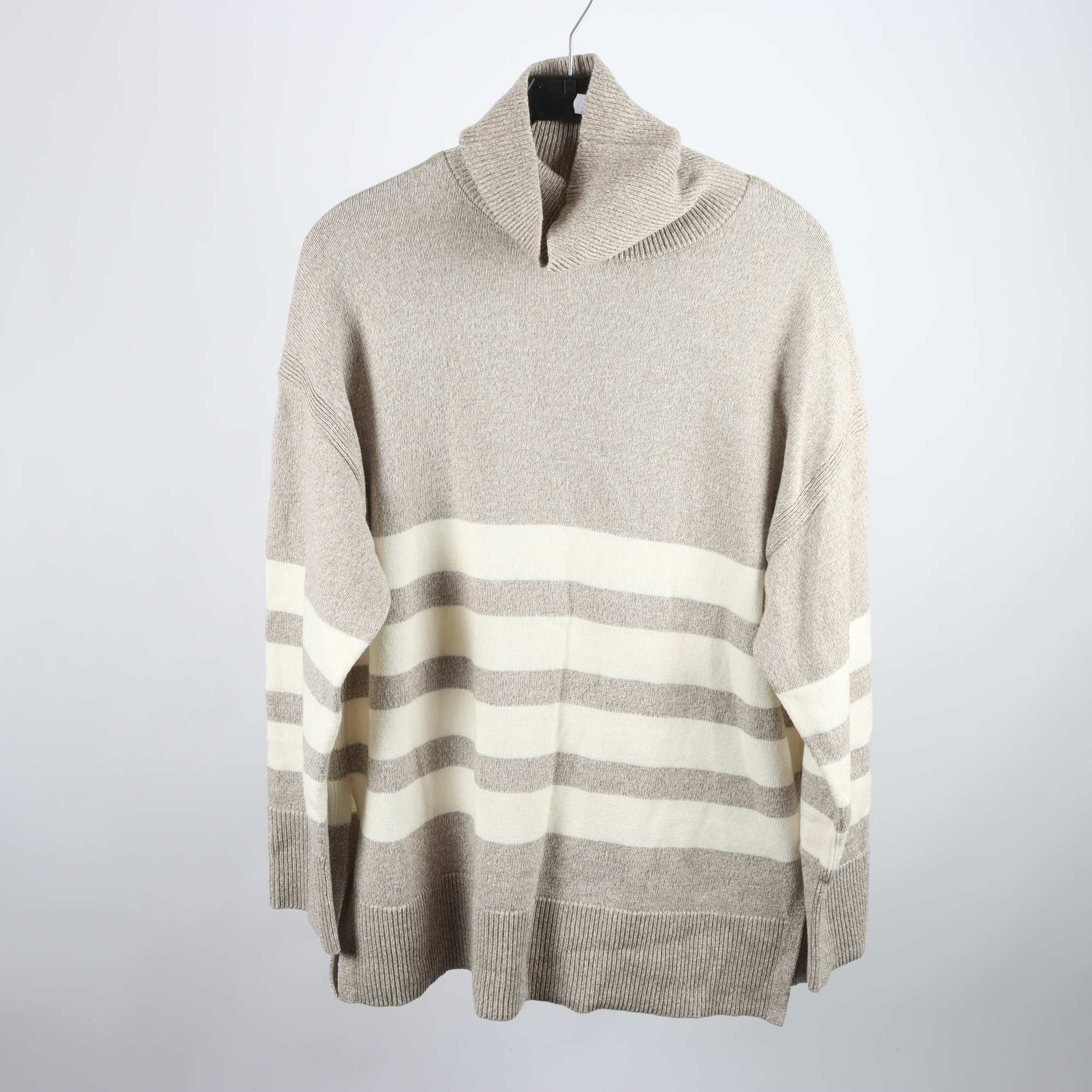 Tröja, COS, beige, vit, stl. L