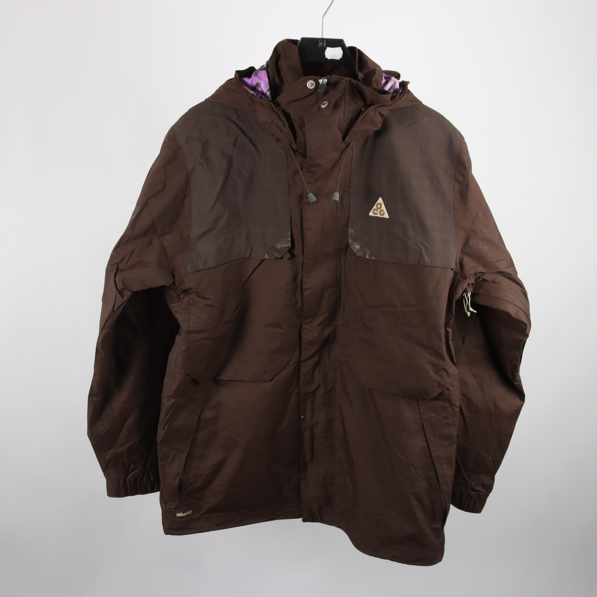 Jacka, Nike, brun, stl. M