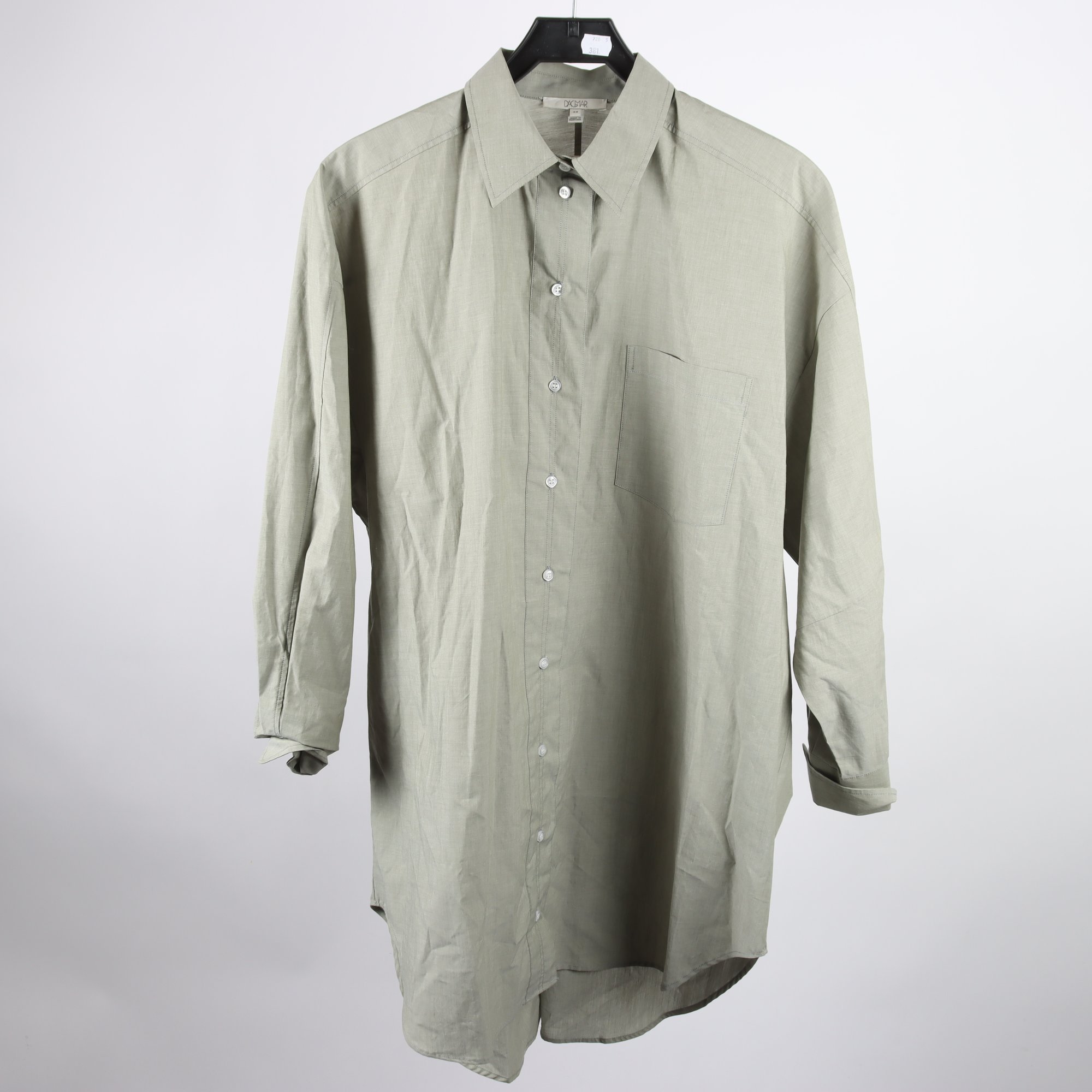 Skjortklänning, Dagmar, grön, stl. 34